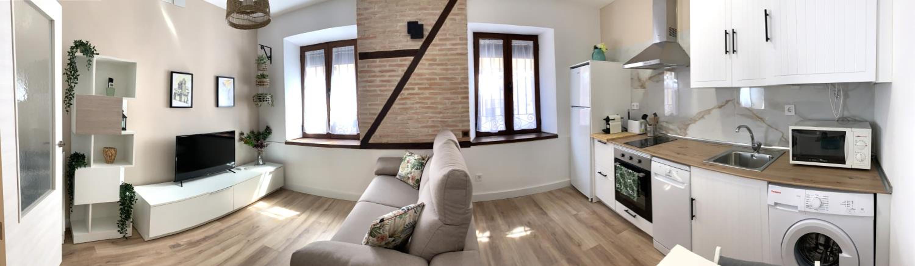 Apartamento de dos habitaciones