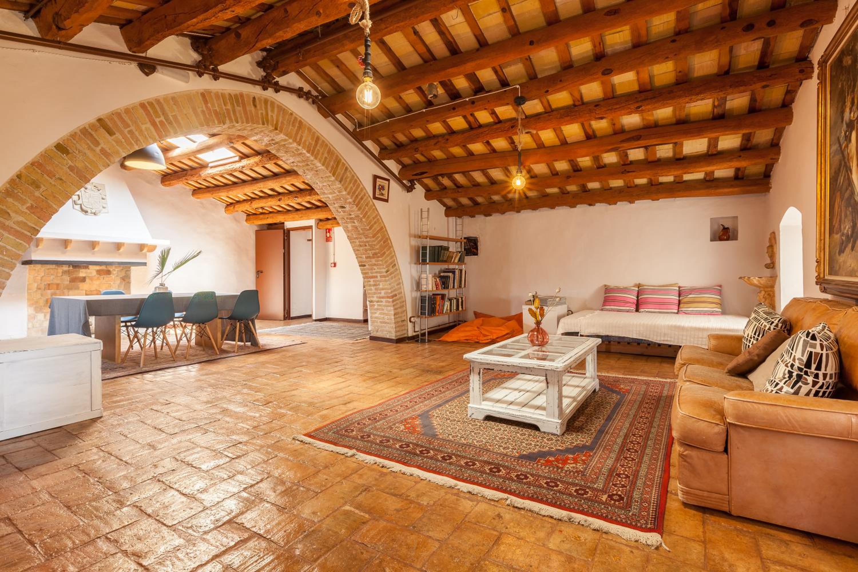 Villa con vistas al jardín