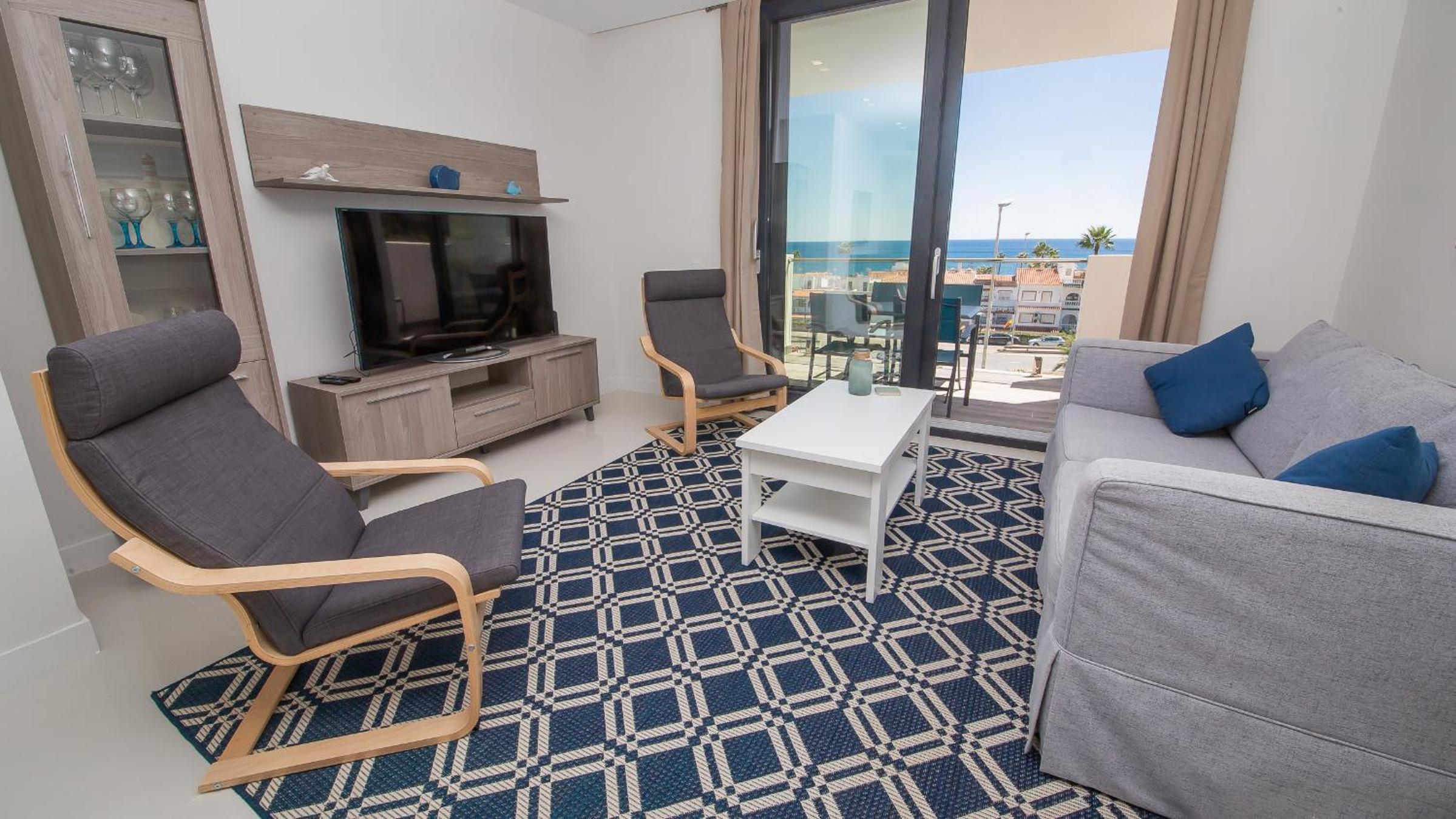 Apartamento con vista al mar