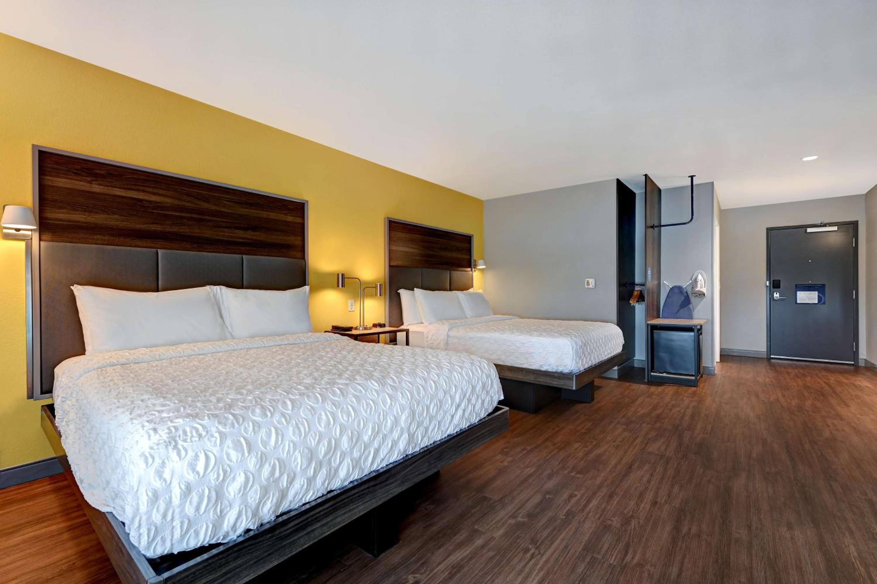 Queen Room with Two Queen Beds and Roll-In Shower - Mobility and Hearing Access - Photo 1