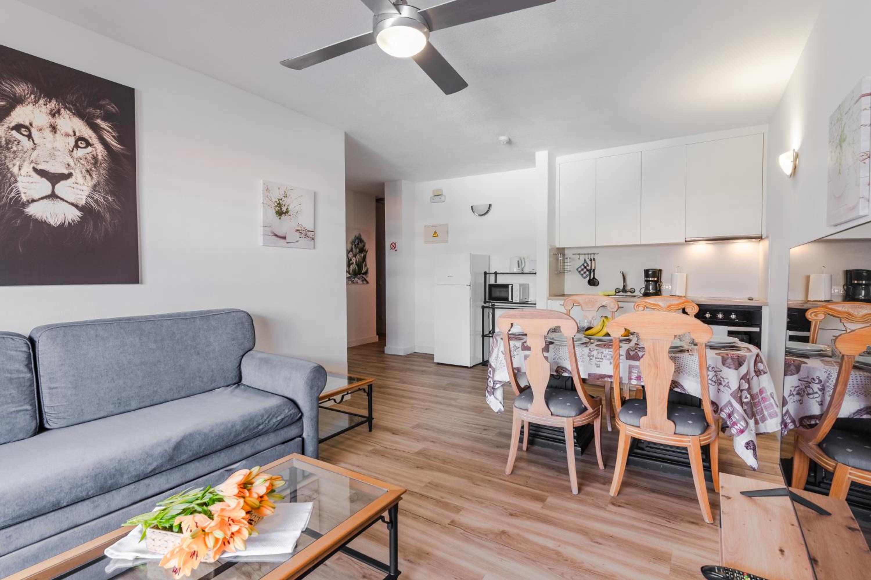 Apartamento de dos habitaciones