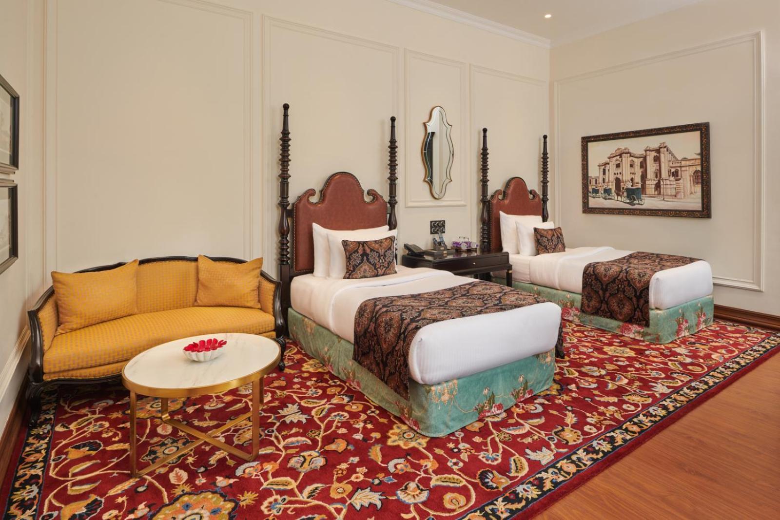 Colonial Suite -  10% Discount on Foods & Soft Beverages* | 15% Discounts on Laundry Services* | INR 500 spa credit during your stay on selective Massage services. TnC Apply.* | Free Minibar - 2 cans of soft Beverages (Once on Arrival)  - Photo 6