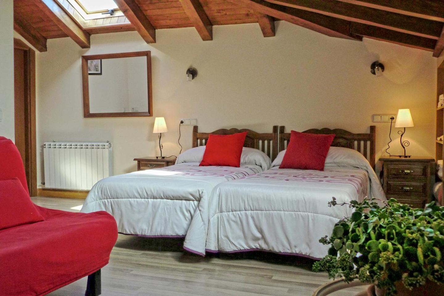 Habitación Doble o con Dos Camas con Baño Privado