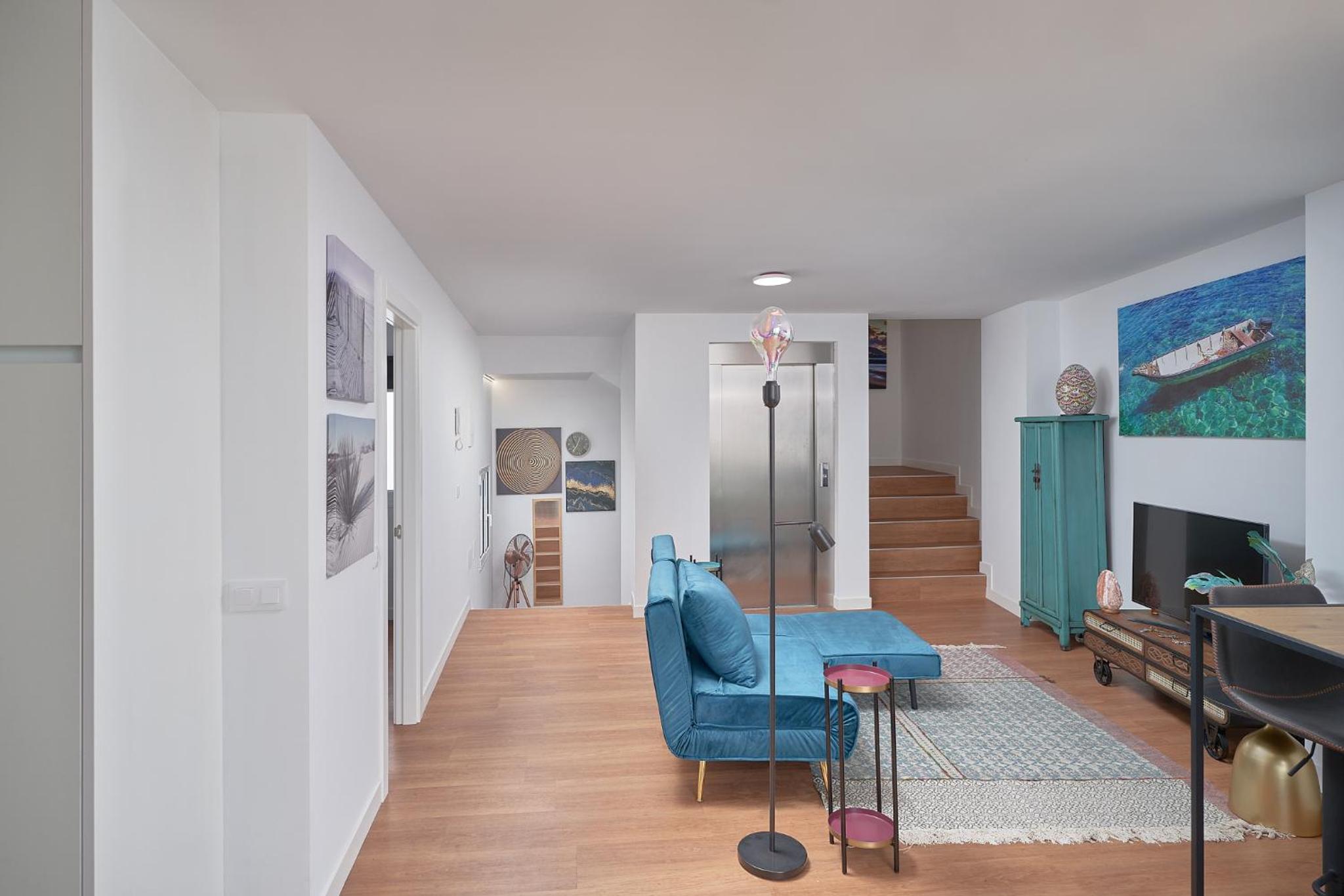 Apartamento con vista al mar
