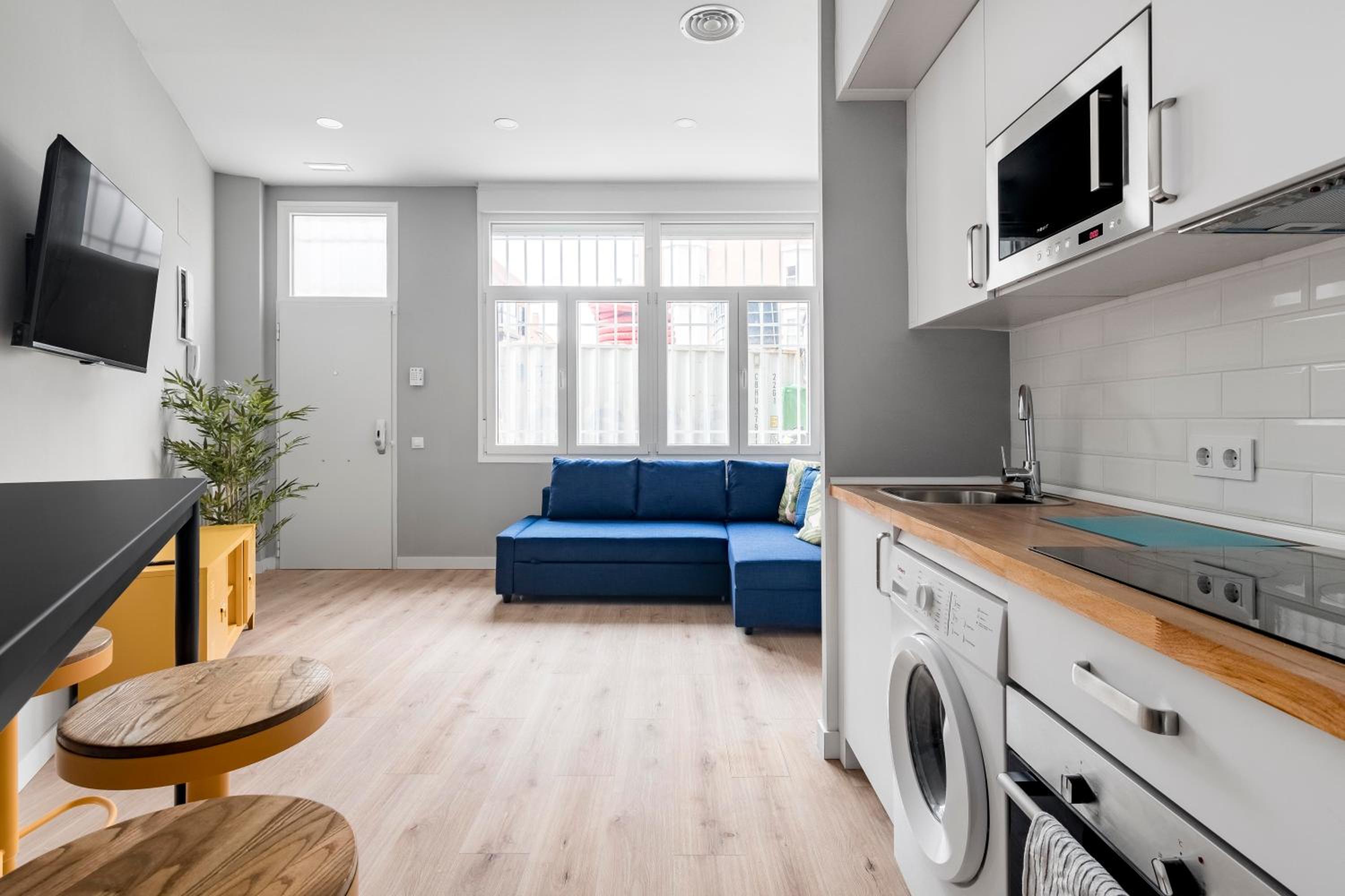 Apartamento de dos habitaciones