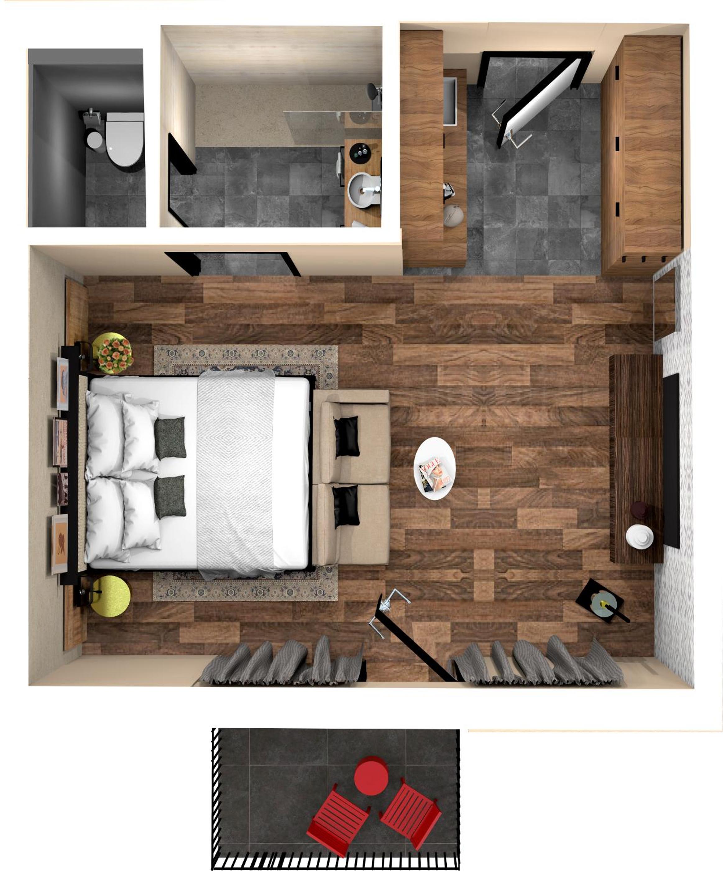 Studio Apartment - Photo 7