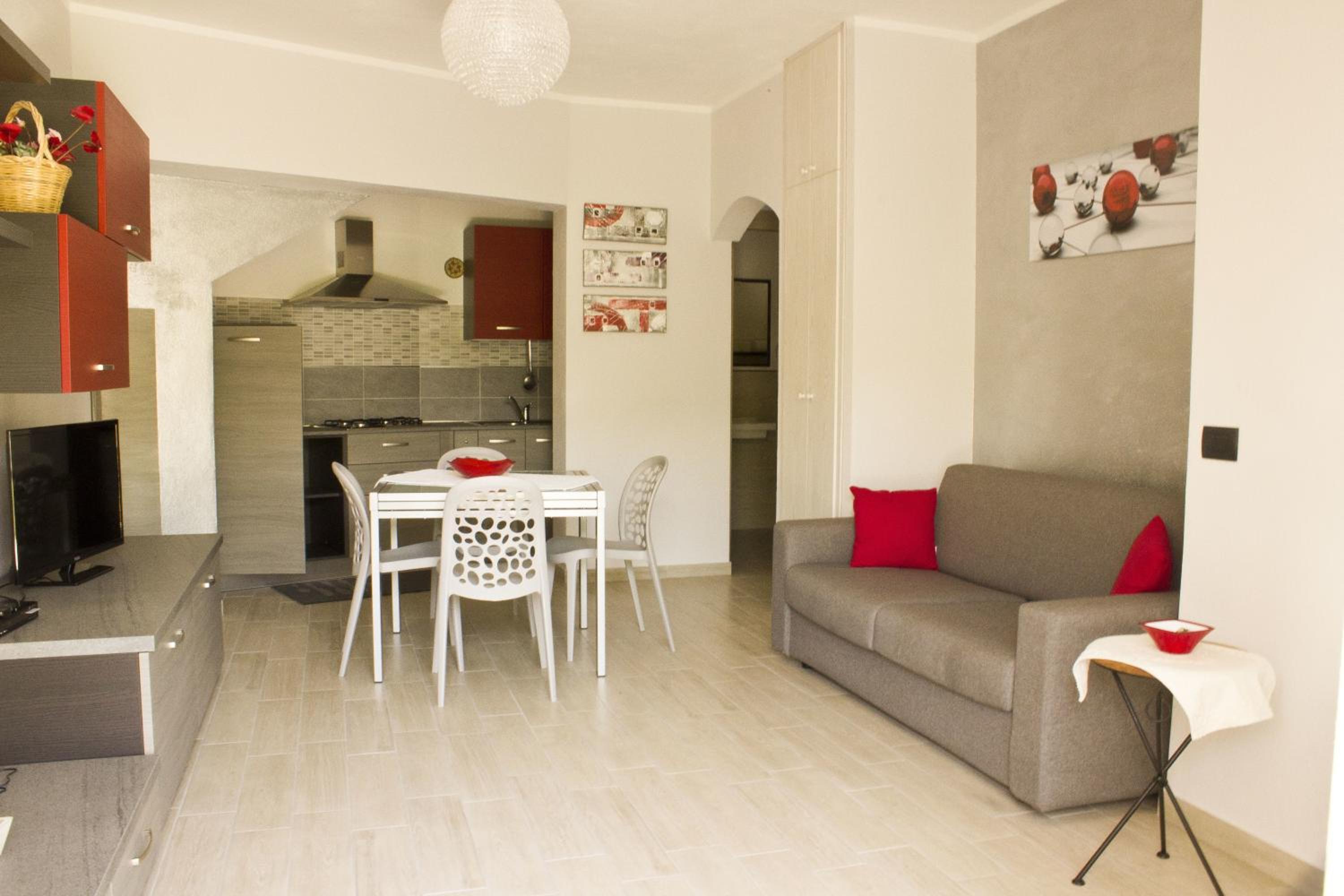 One-Bedroom Apartment with Garden View