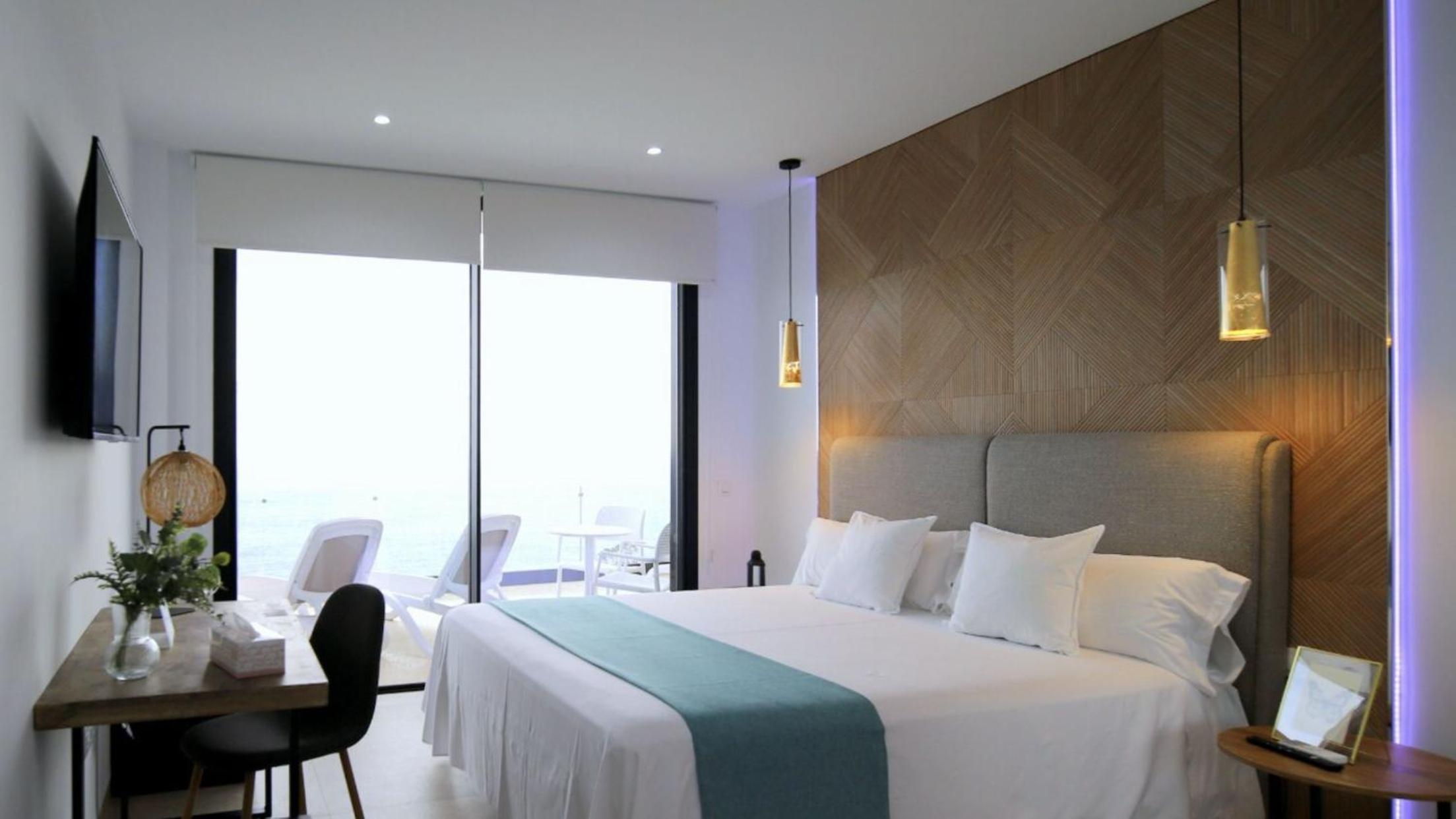 Suite Junior con vista al mar.