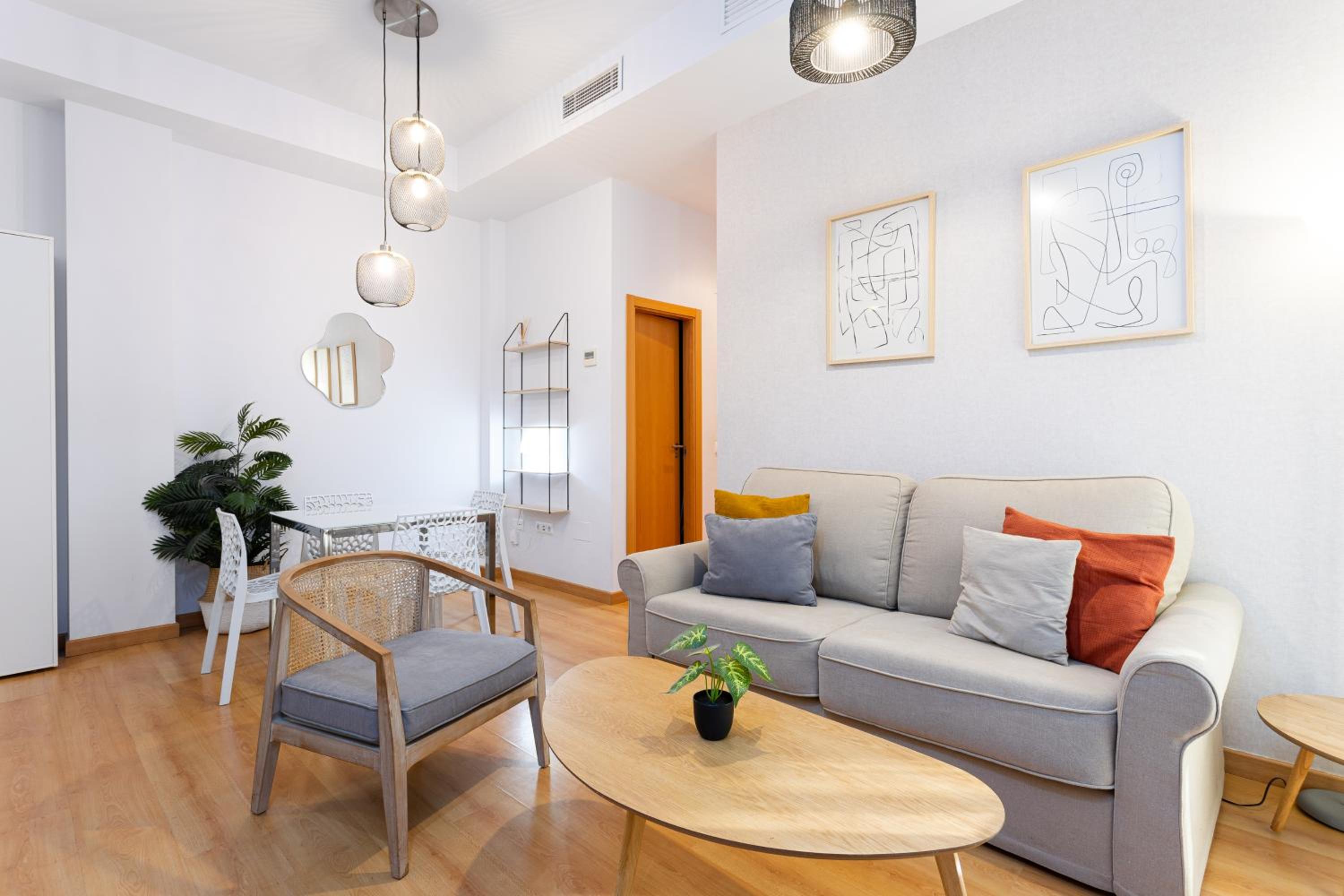 Apartamento de dos habitaciones