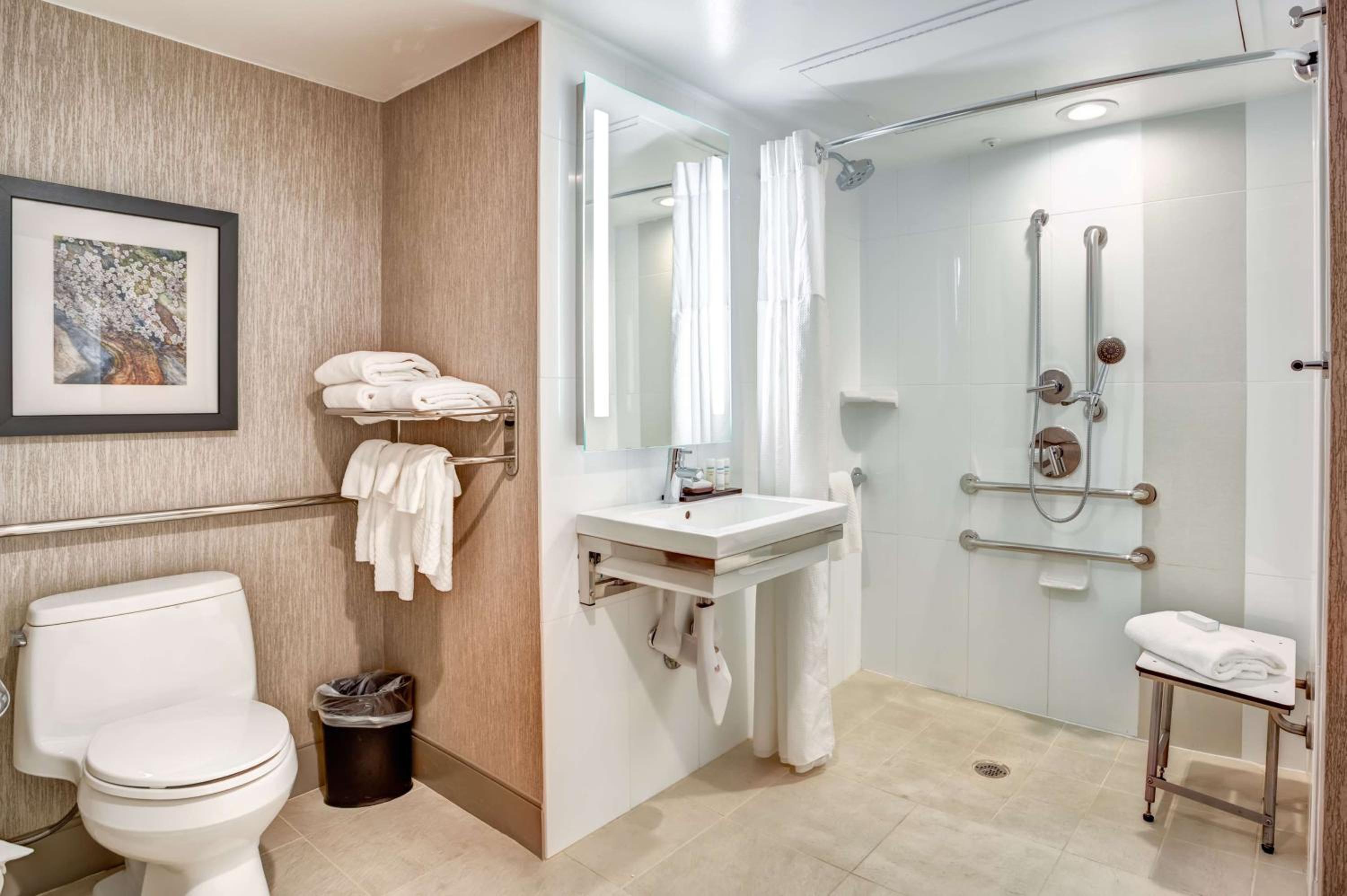 One-Bedroom King Suite with Roll-In Shower - Mobility Access