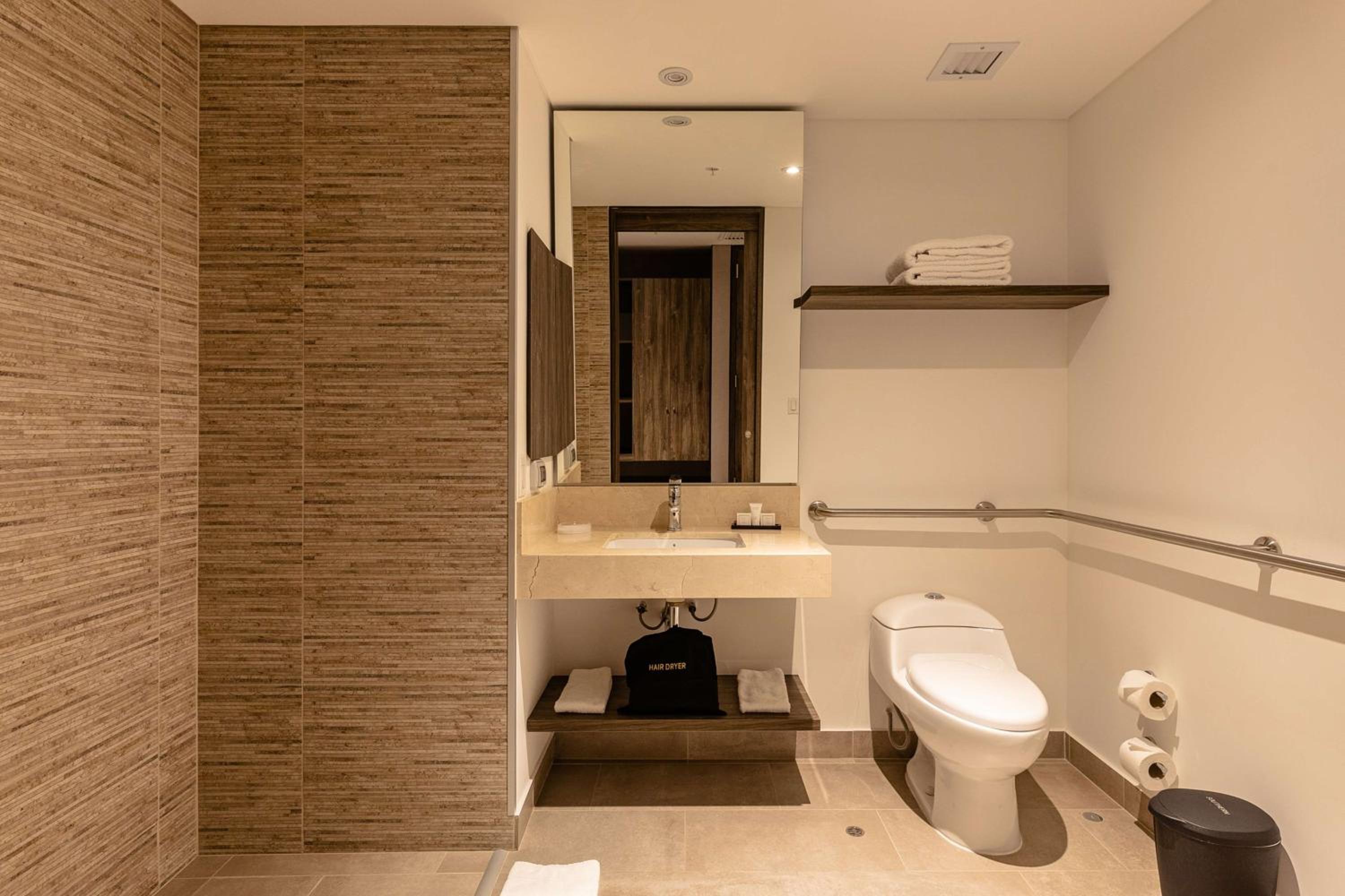 Queen Room with Roll-In Shower - Mobility Accessible/Non-Smoking - Photo 5