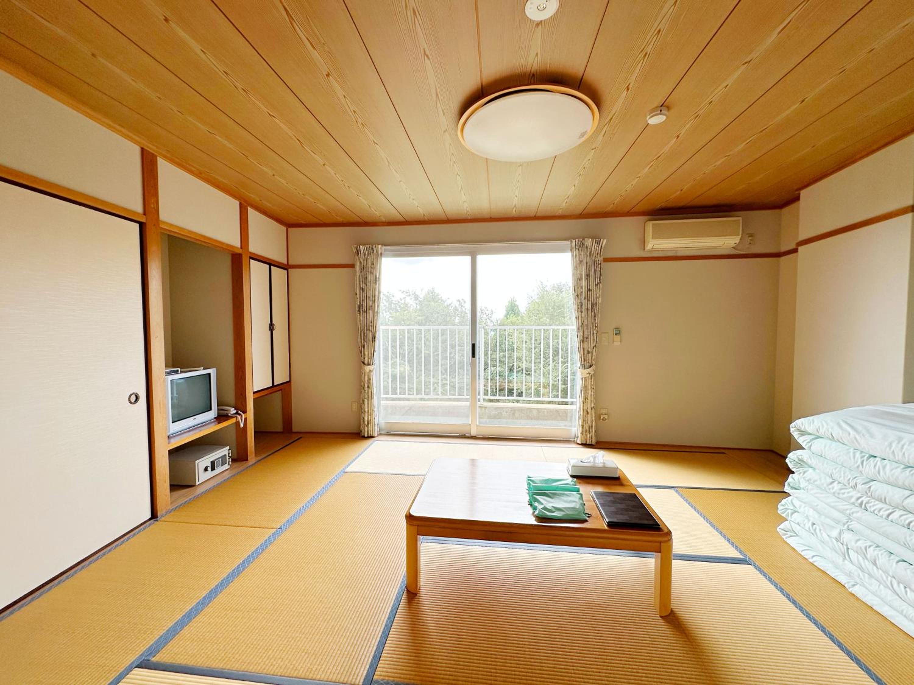 Japanese-Style Family Room with Toilet