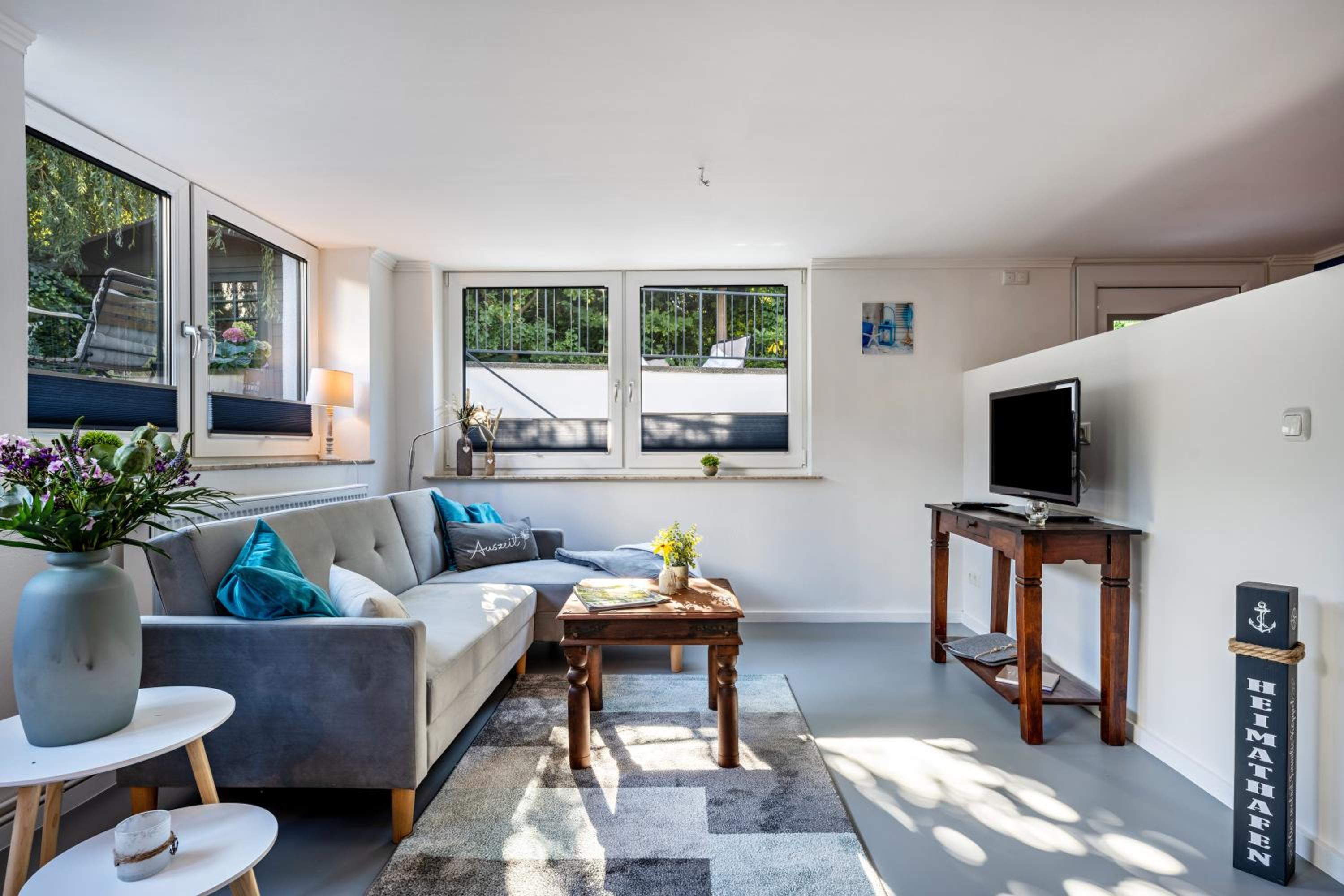 One-Bedroom Apartment with Garden View