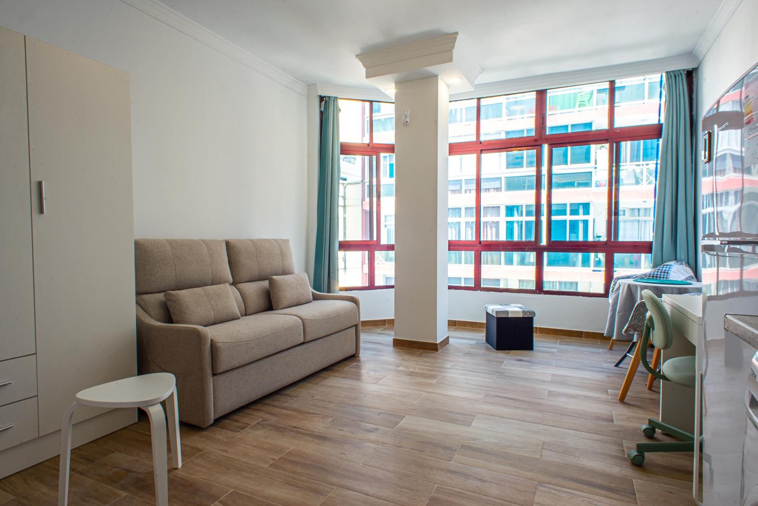 Apartamento de una habitación superior