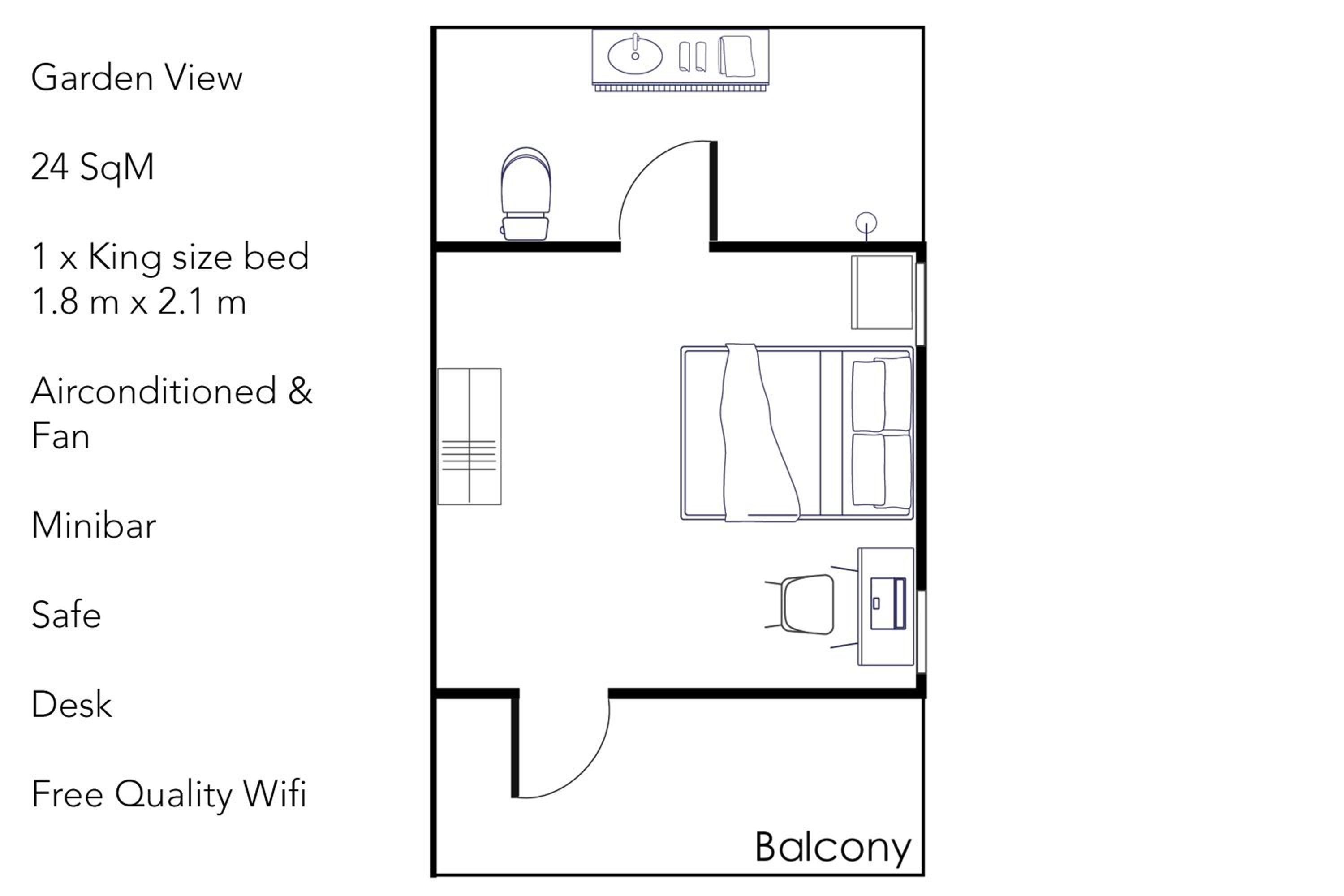 Double Room with Garden View photo 3