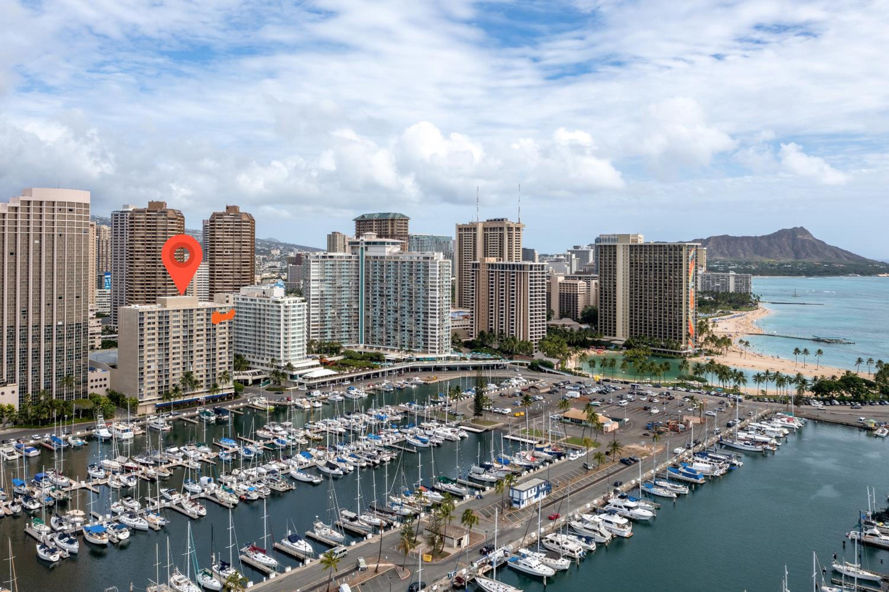 Ilikai Collection 12 Corner Oceanfront Condo with amazing views: One-Bedroom Apartment photo