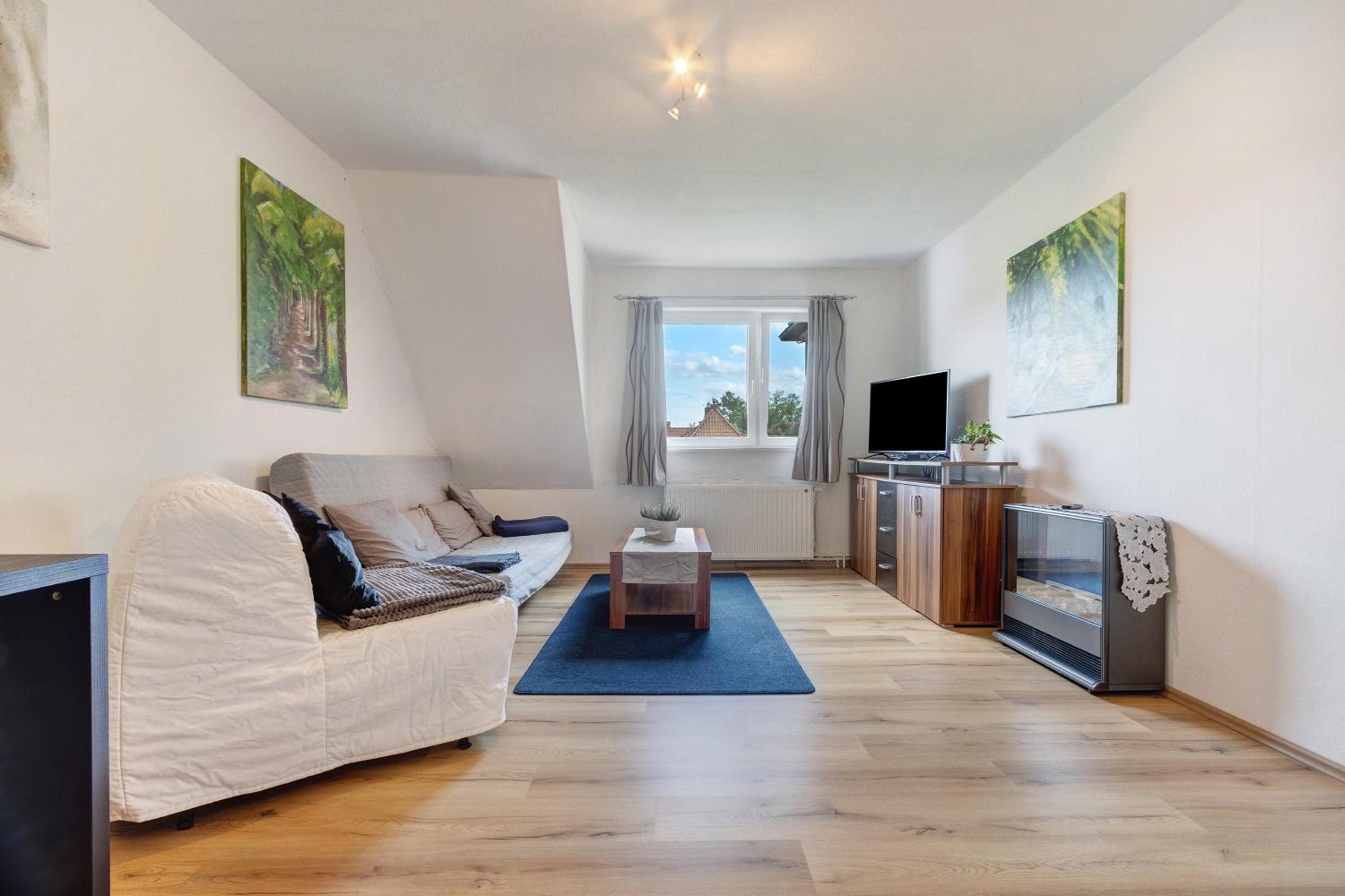 One-Bedroom Apartment with Garden View
