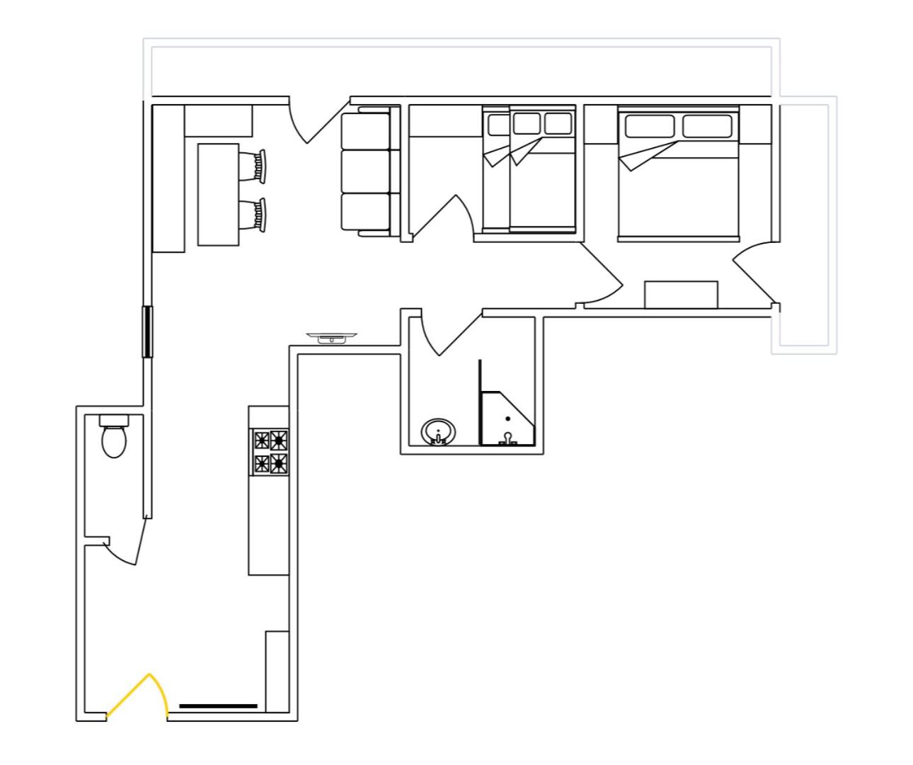 Two-Bedroom Apartment photo 3