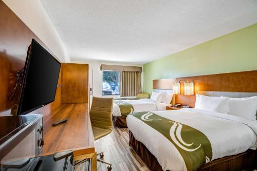 Double Suite with Two Double Beds and Sofa Bed - Non-Smoking