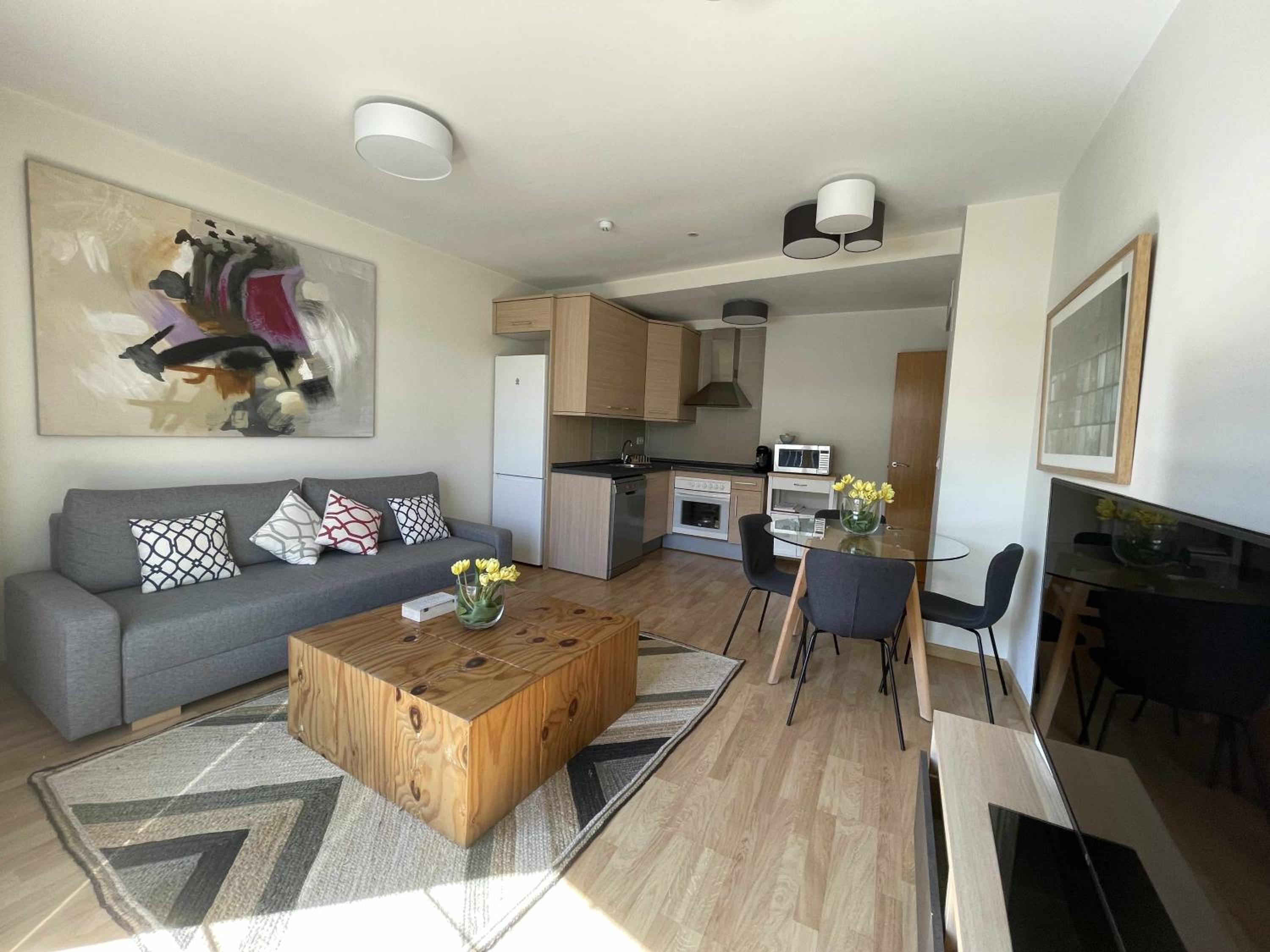 Apartamento de dos habitaciones