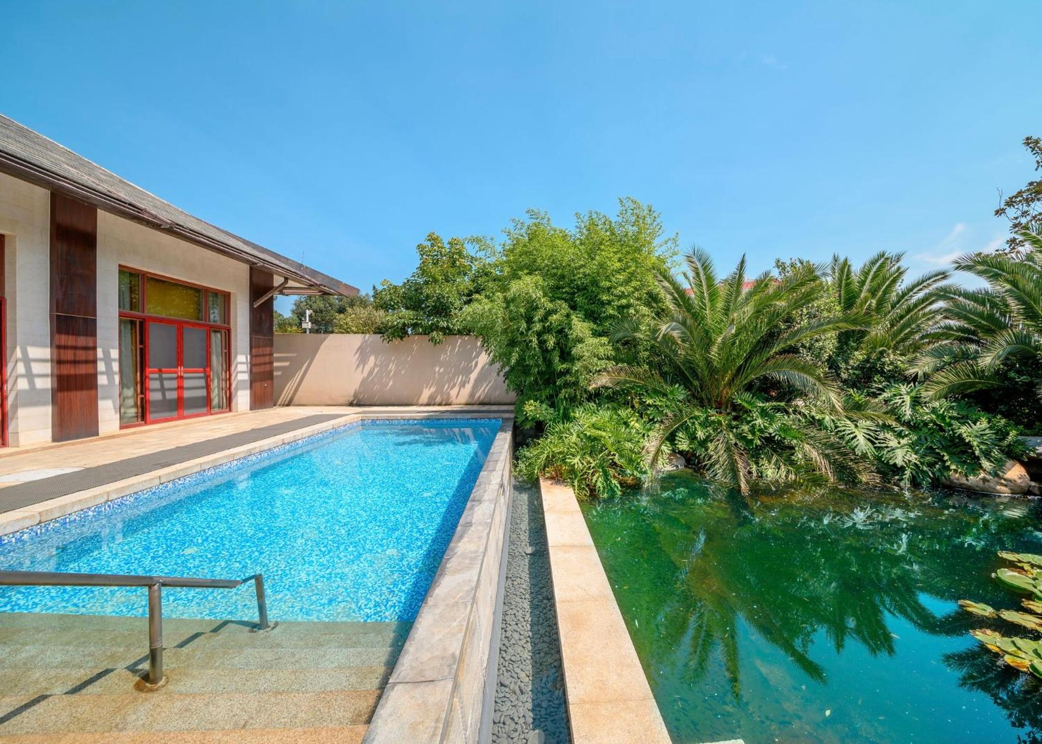 Villa with Private Hot Spring Outdoor Pool