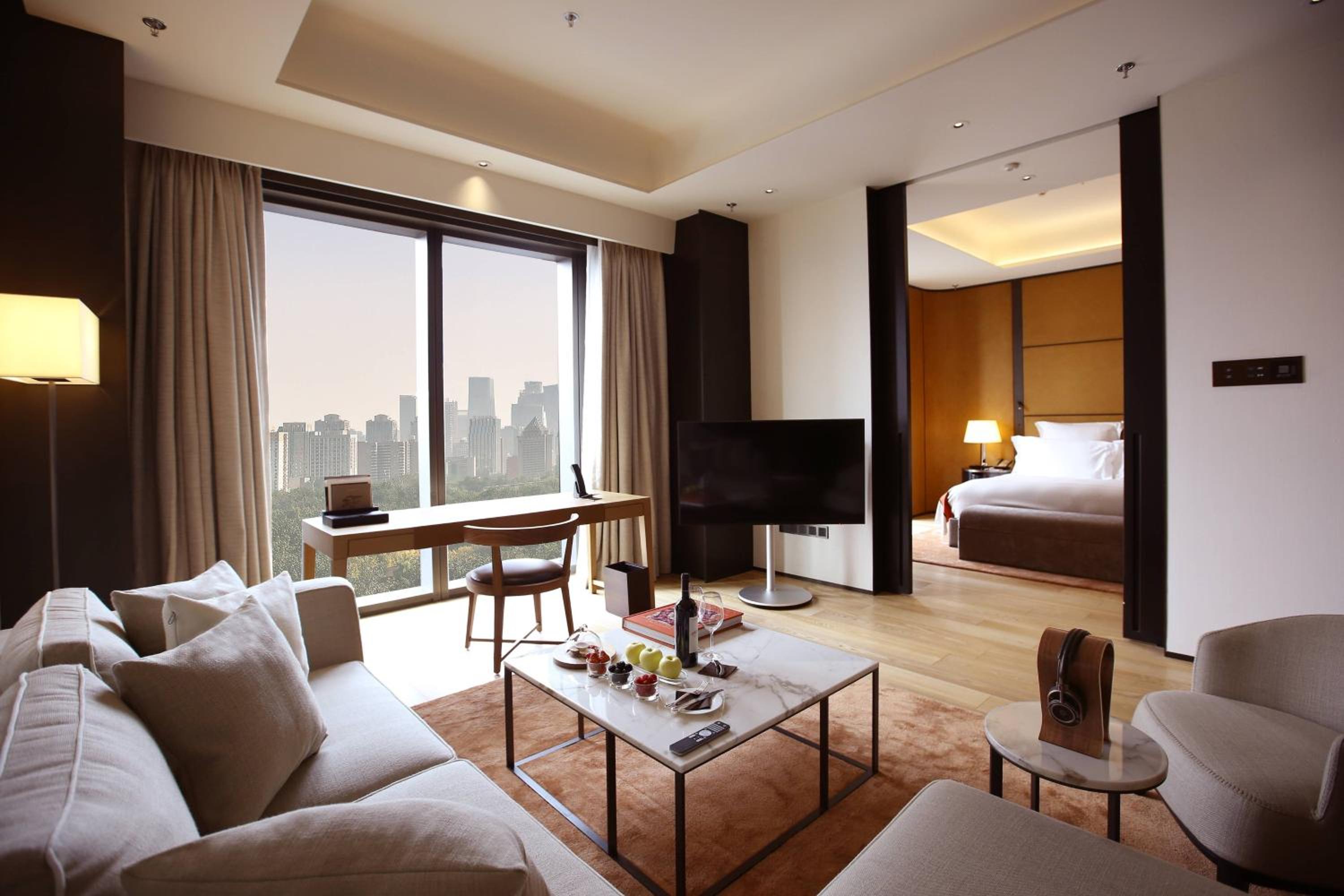 One-Bedroom Superior Suite with City View (Free Mini-bar soft drinks & beers + 1 free extra bed with 1 breakfast + 1.9 mi pick-up or drop-off service + Berluti shoe shinning & pressing service) photo 1