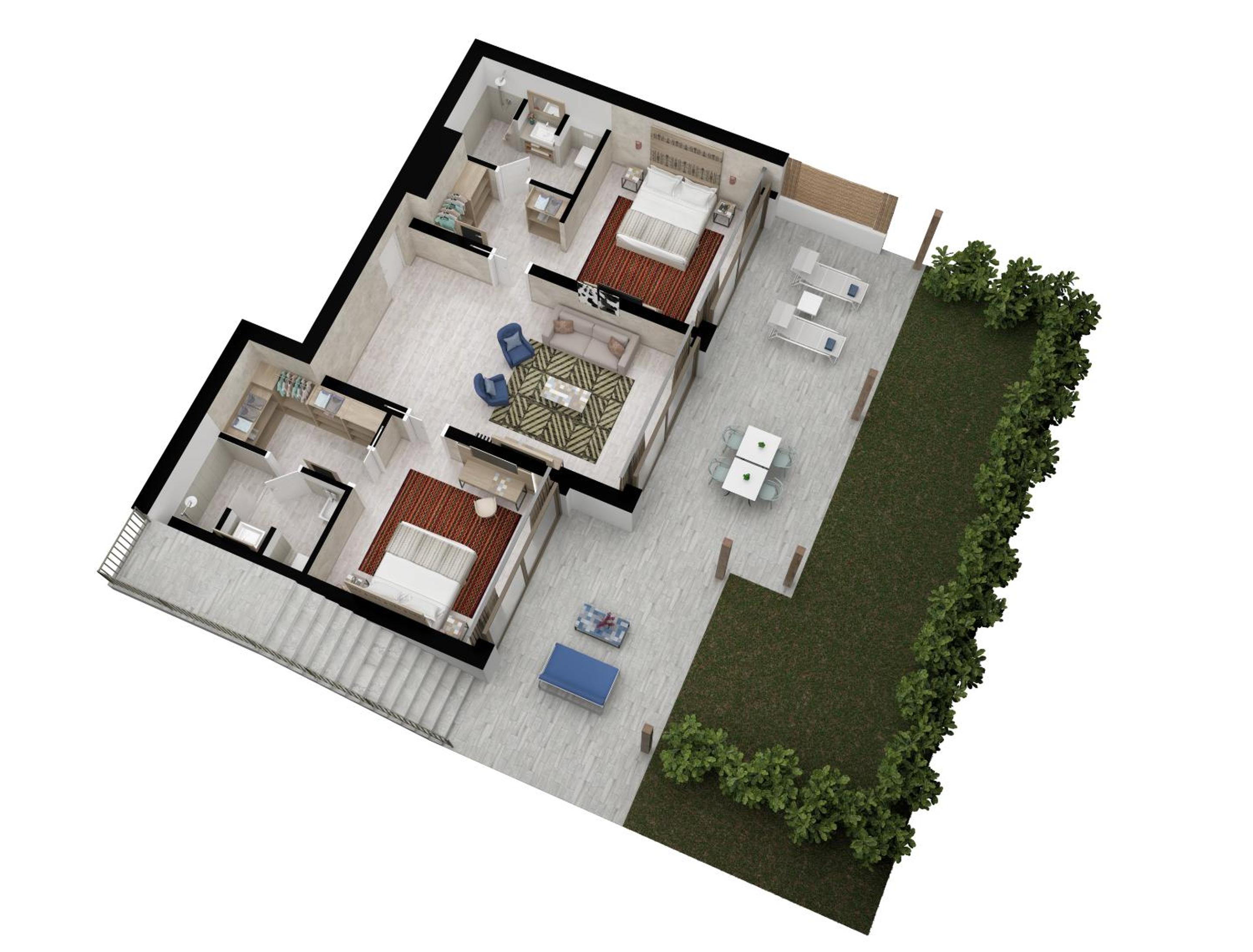 San Pietro Two-Bedroom Suite - Photo 6