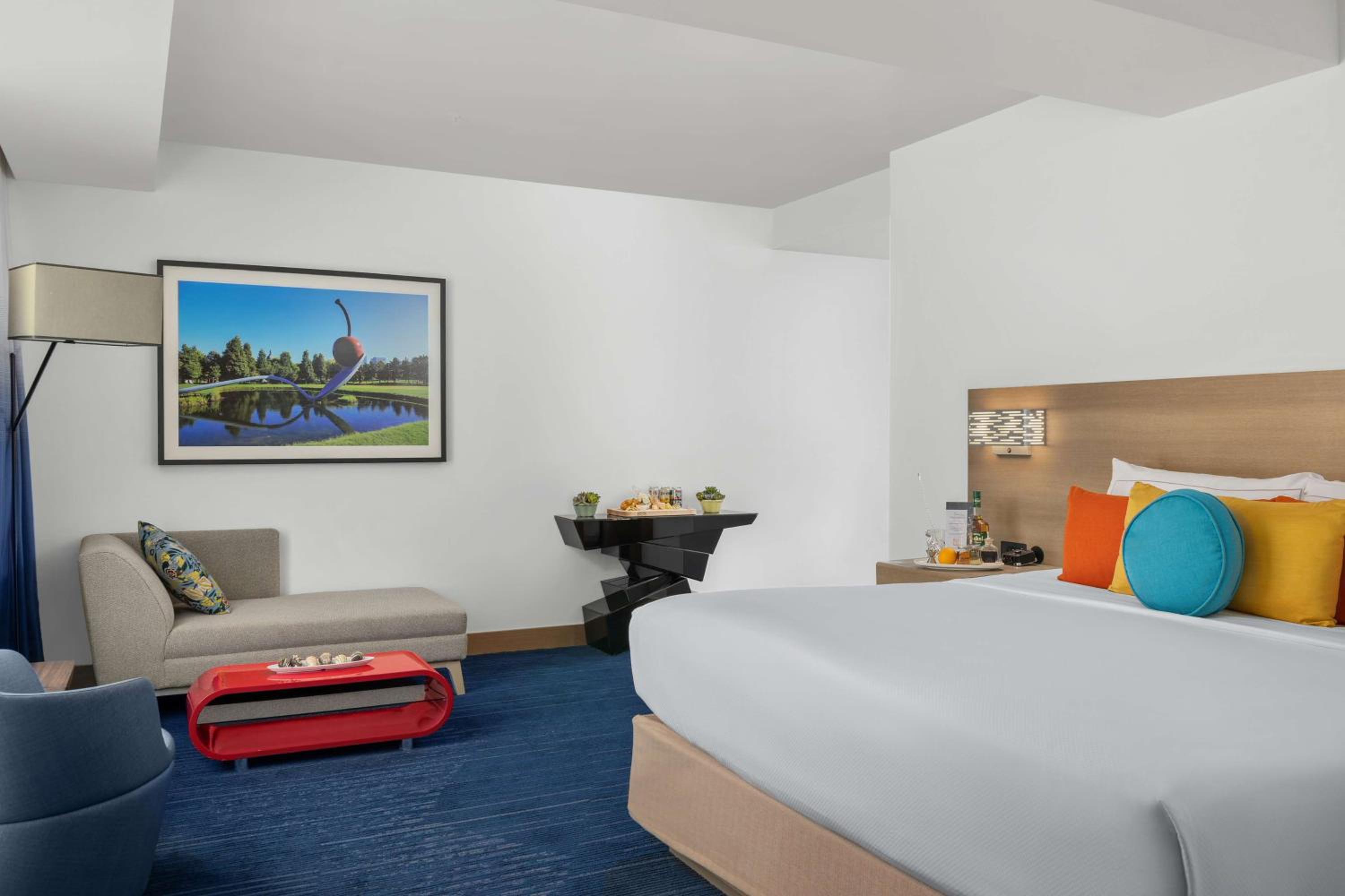 One-Bedroom King Suite with Mountain View