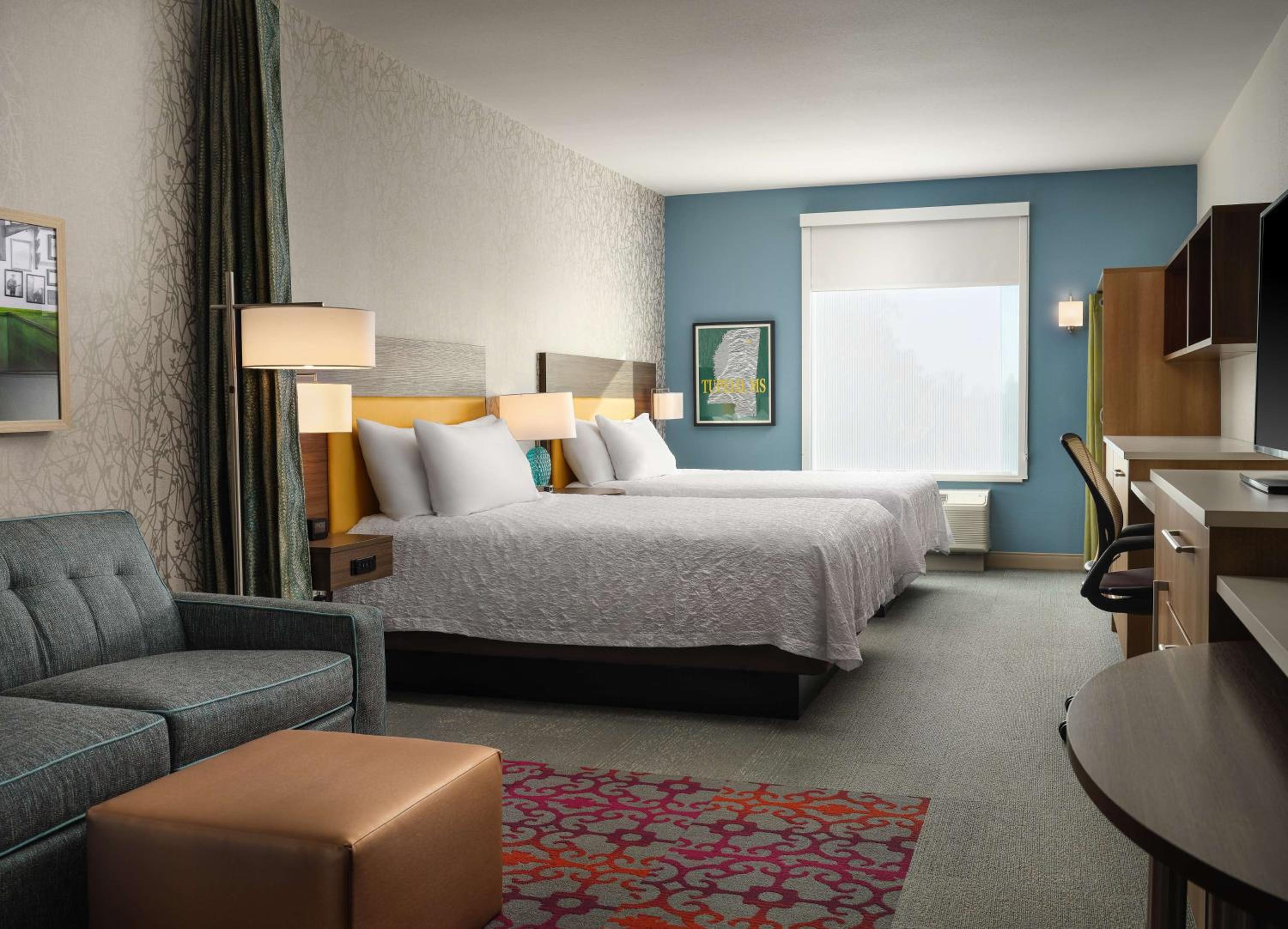 Queen Studio with Two Queen Beds - Non-Smoking - Photo 1