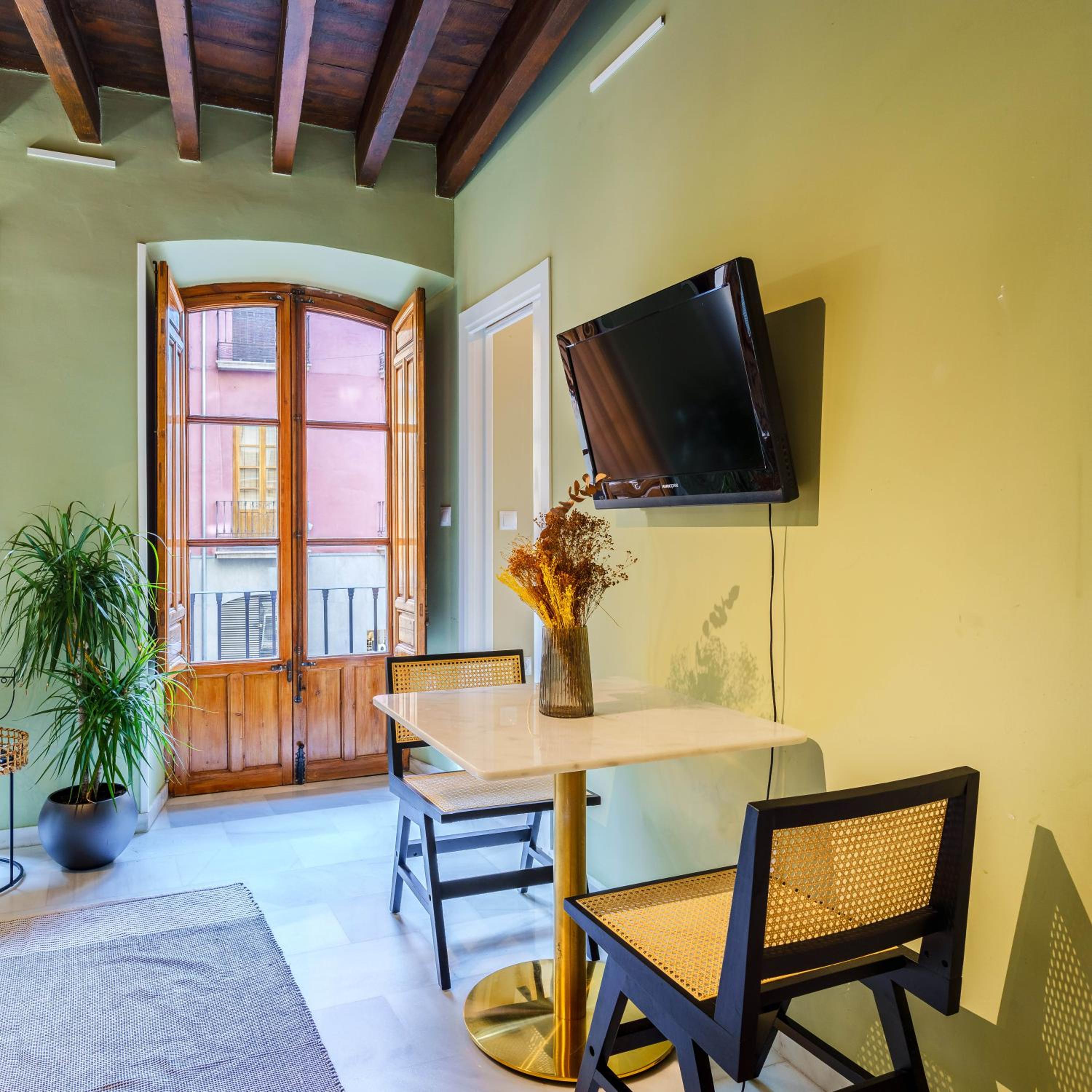 Apartamento con Balcón