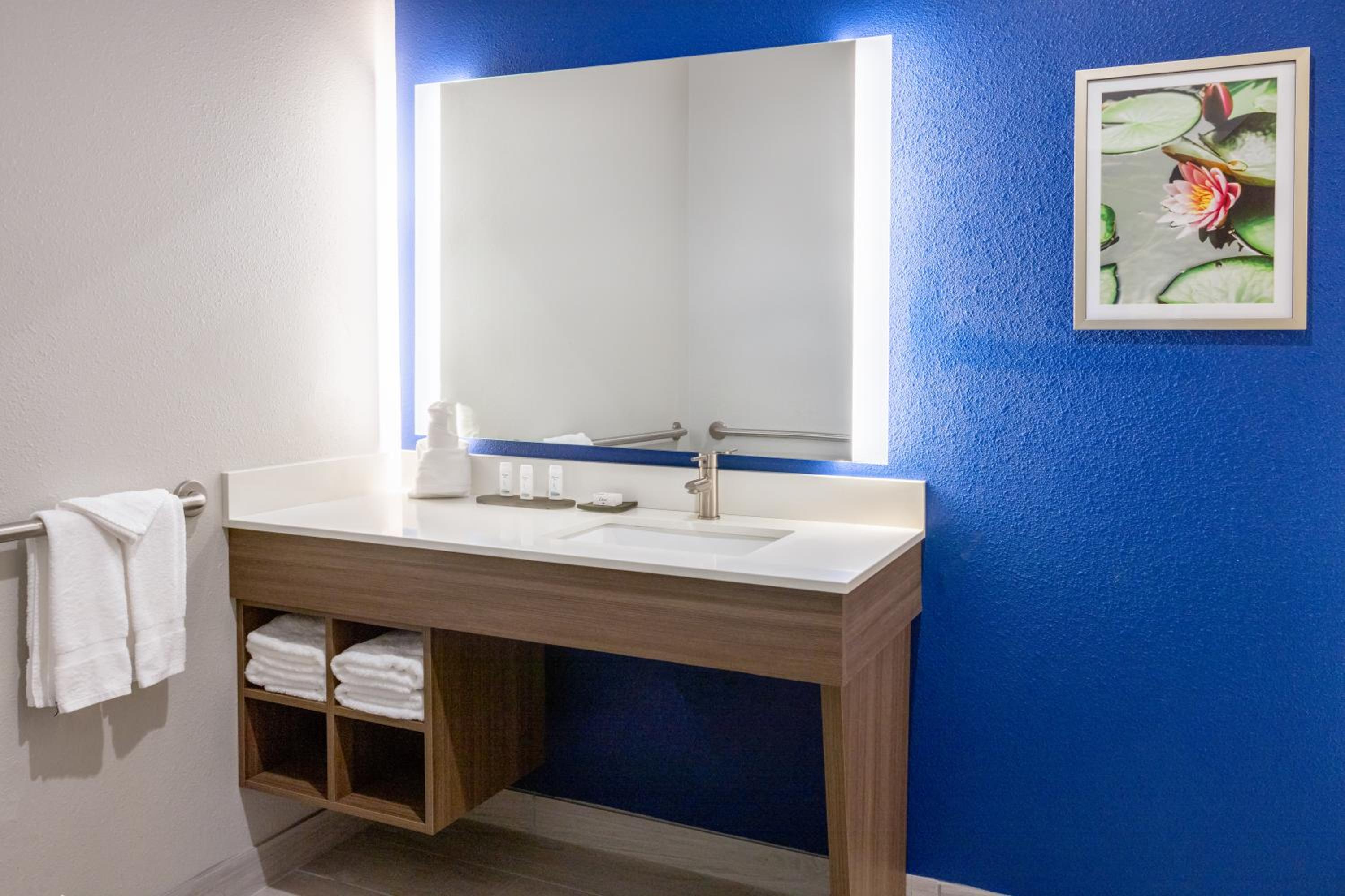 King Room with Mobility/Hearing Access and Roll-In Shower - Non-Smoking - Photo 9