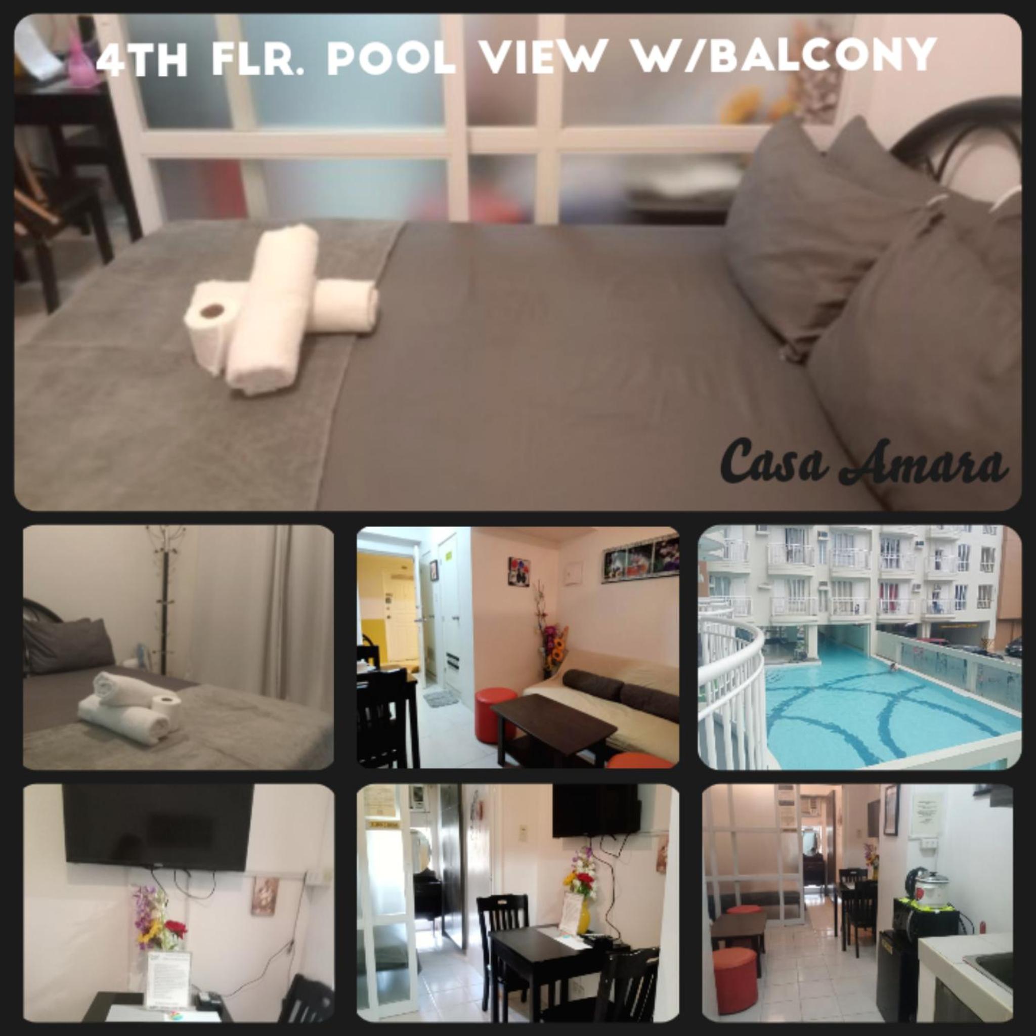 Studio with Pool View