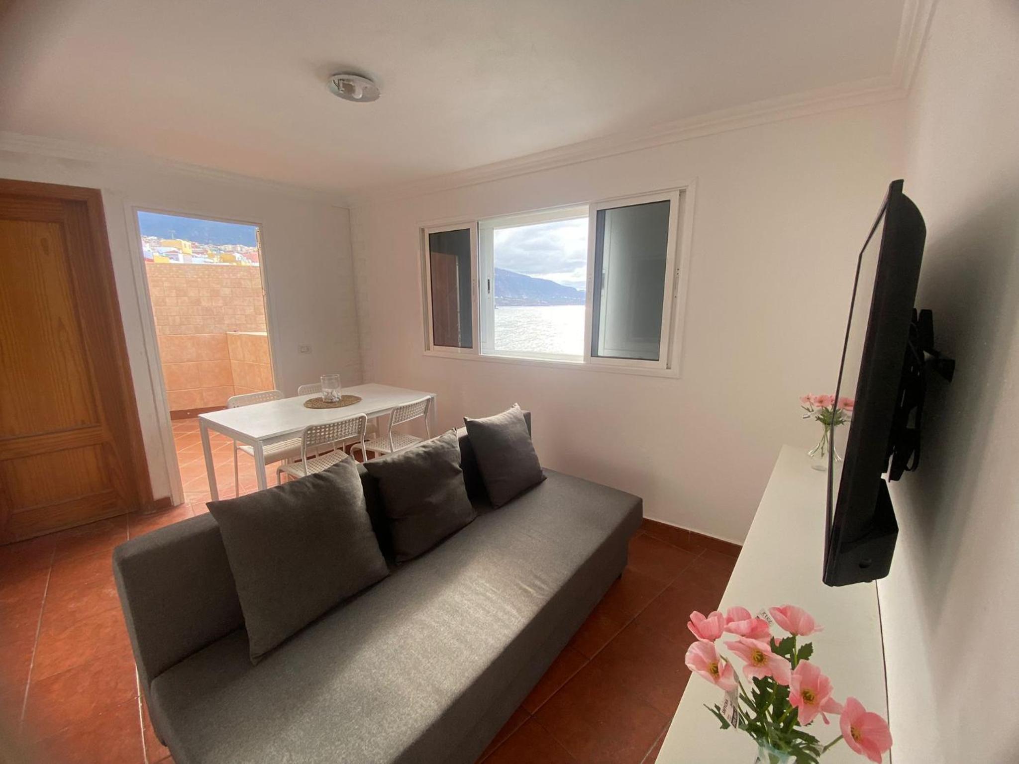 Apartamento con vista al mar