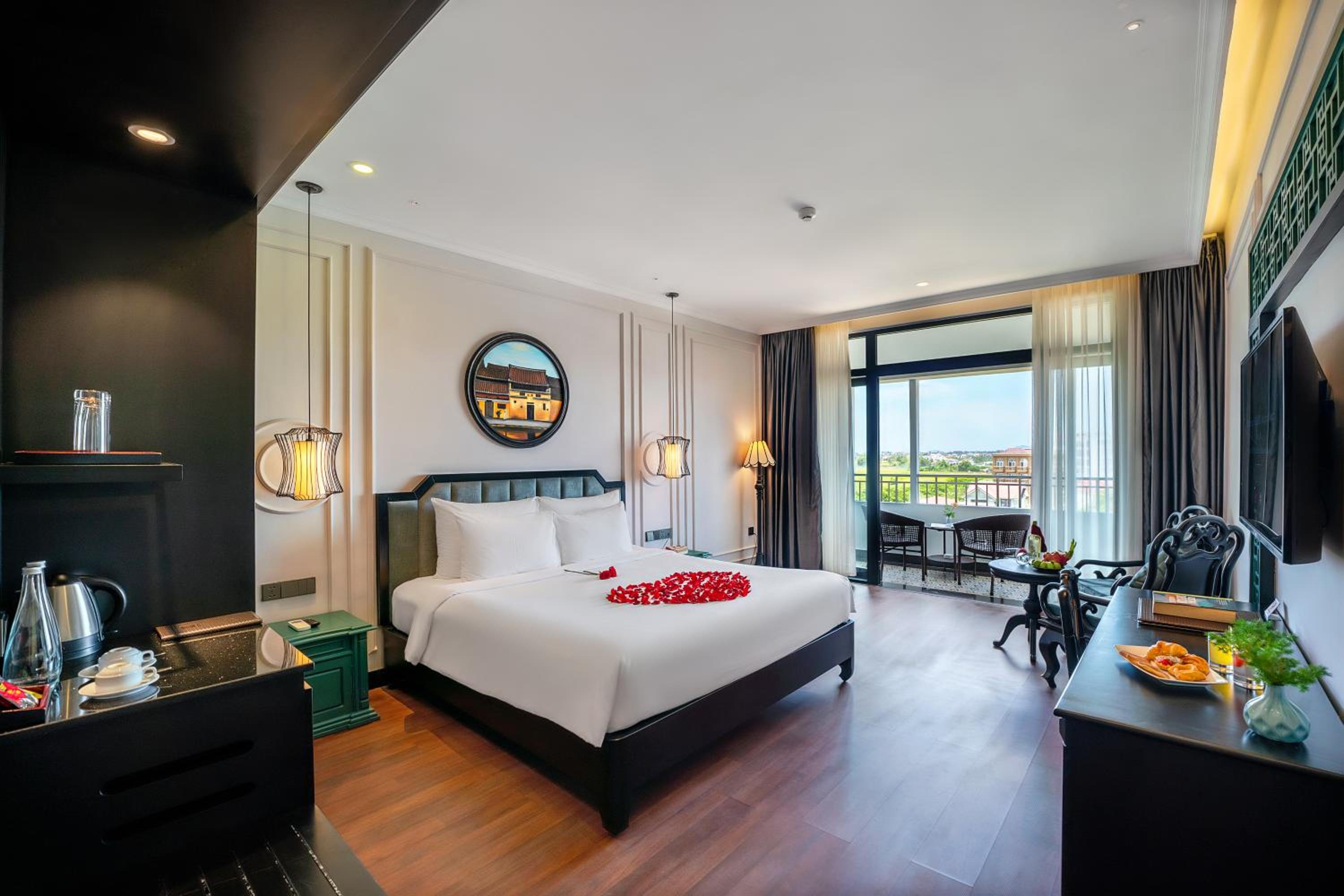 Executive Double Room with Balcony and Rice Field View photo 1