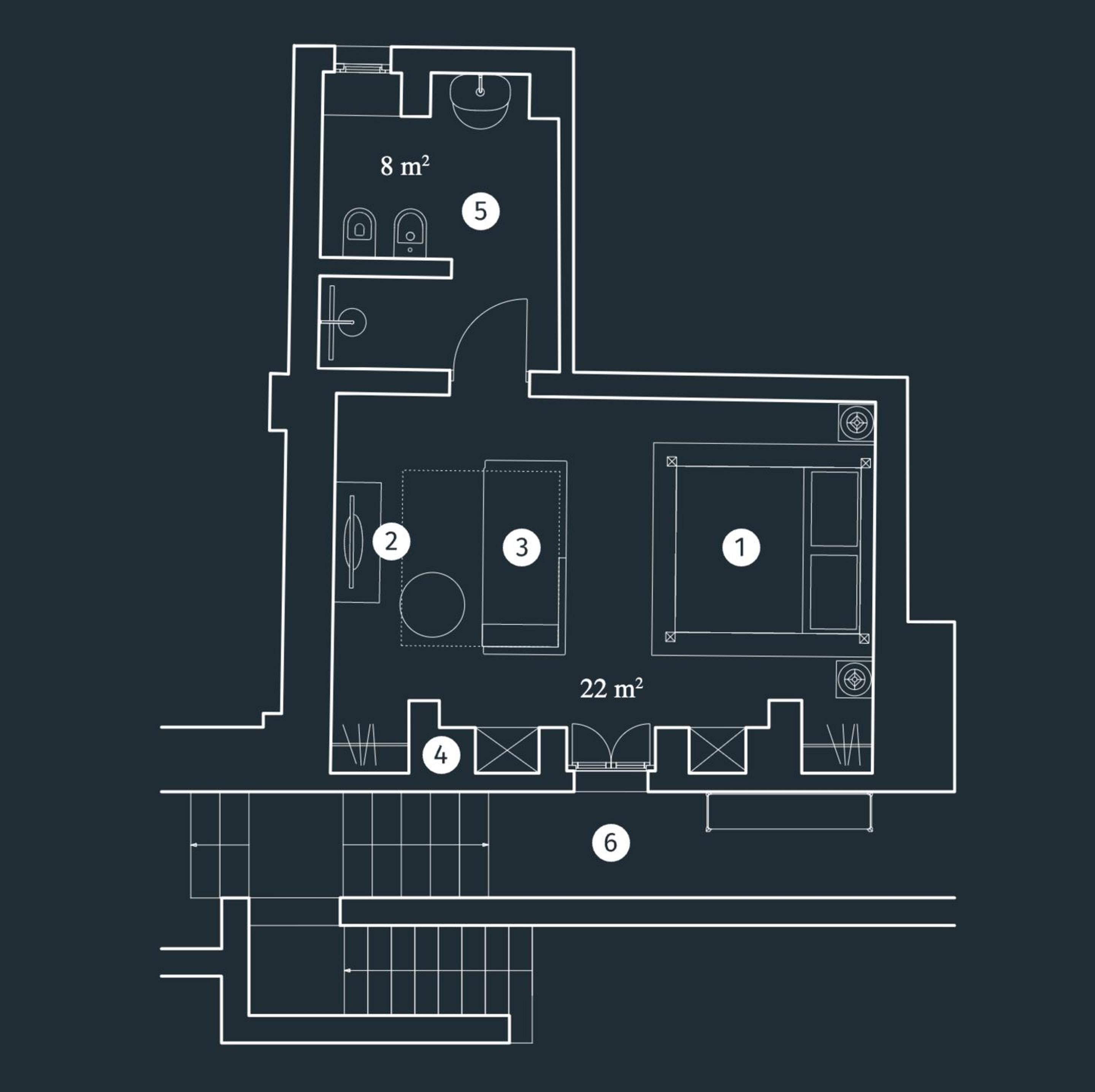 Double or Twin Room with Balcony photo 3
