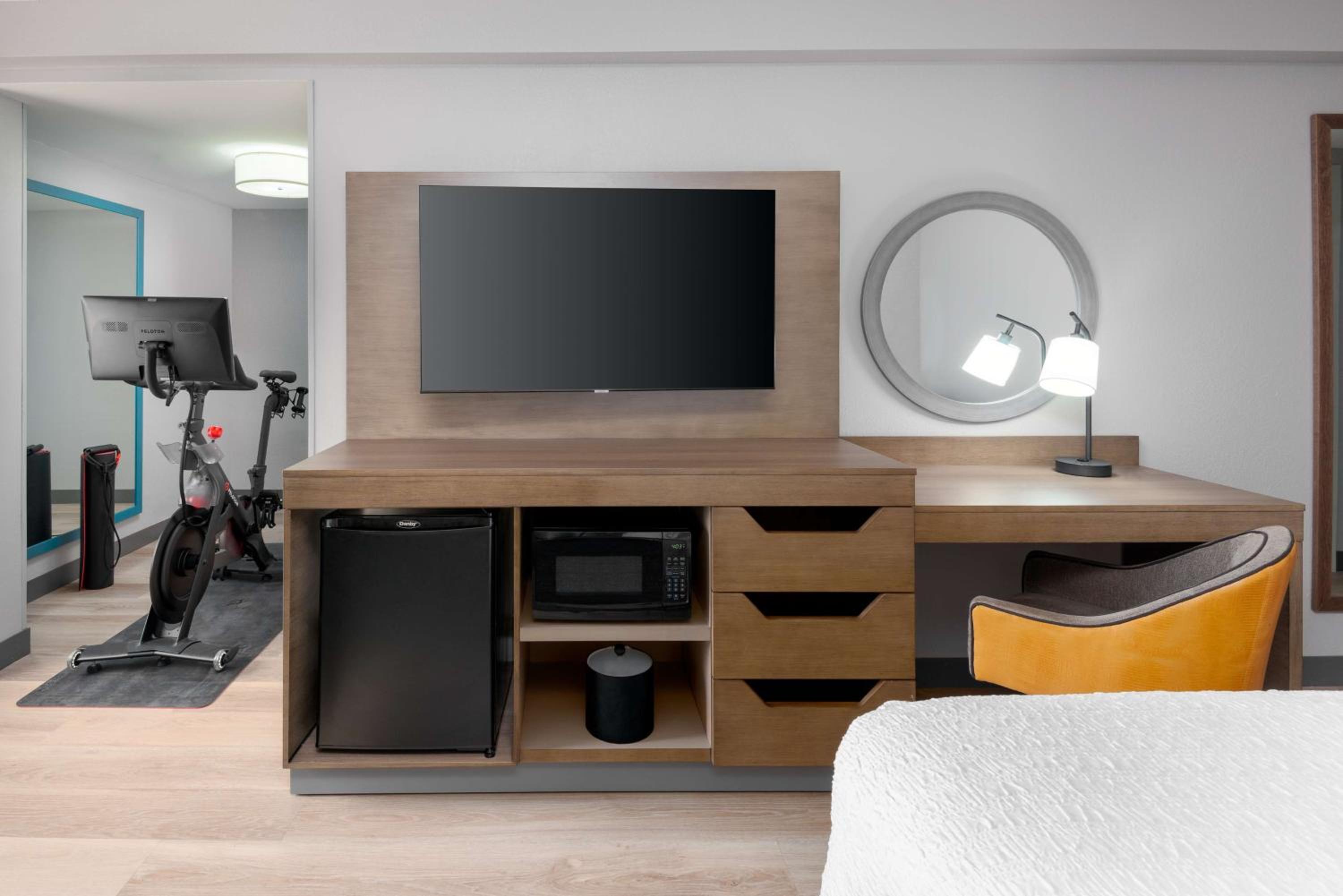King Room With Sofa Bed and Peloton - Photo 1