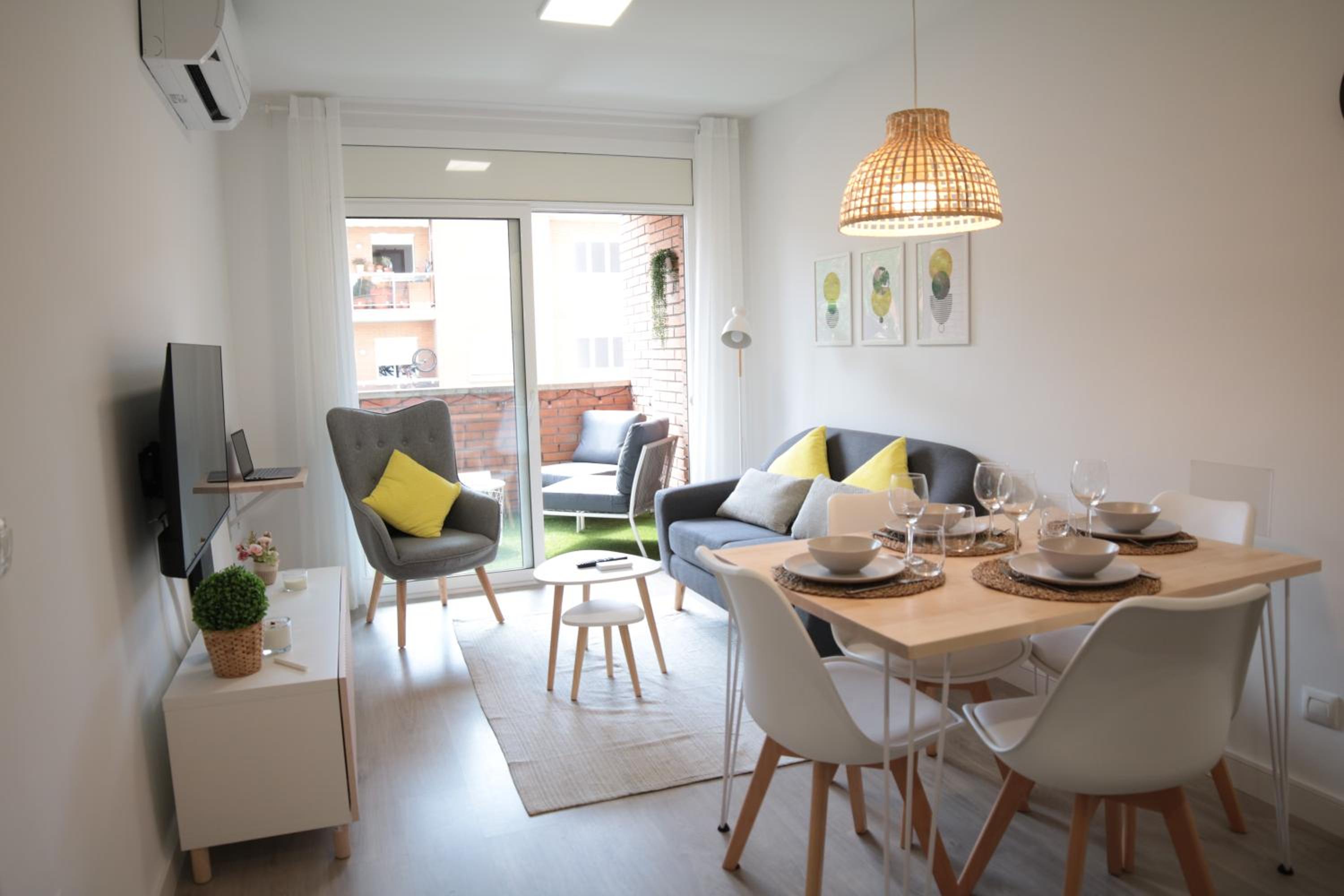 Apartamento de dos habitaciones