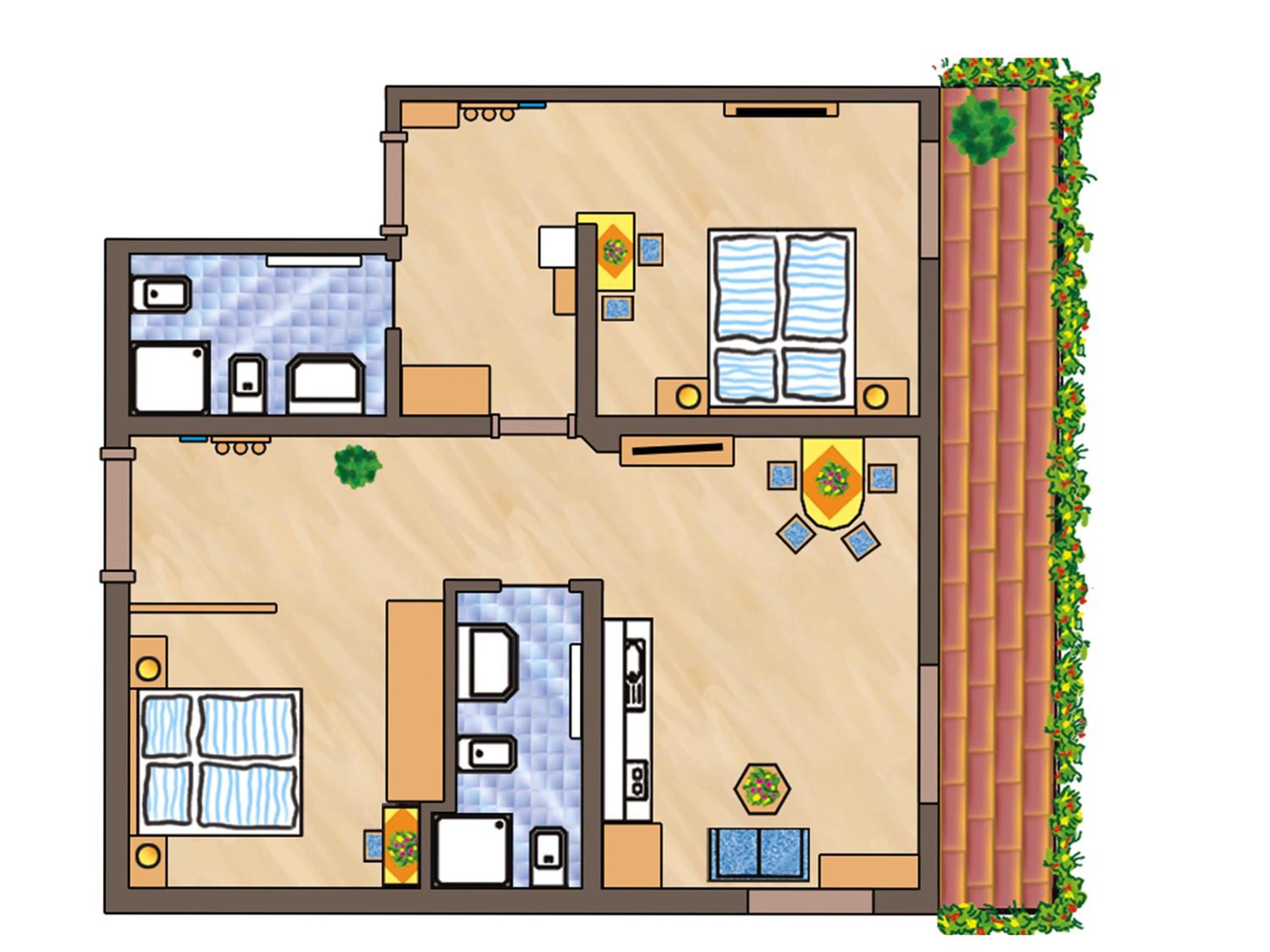 Family Apartment (2 Adults + 1 Child) photo 3