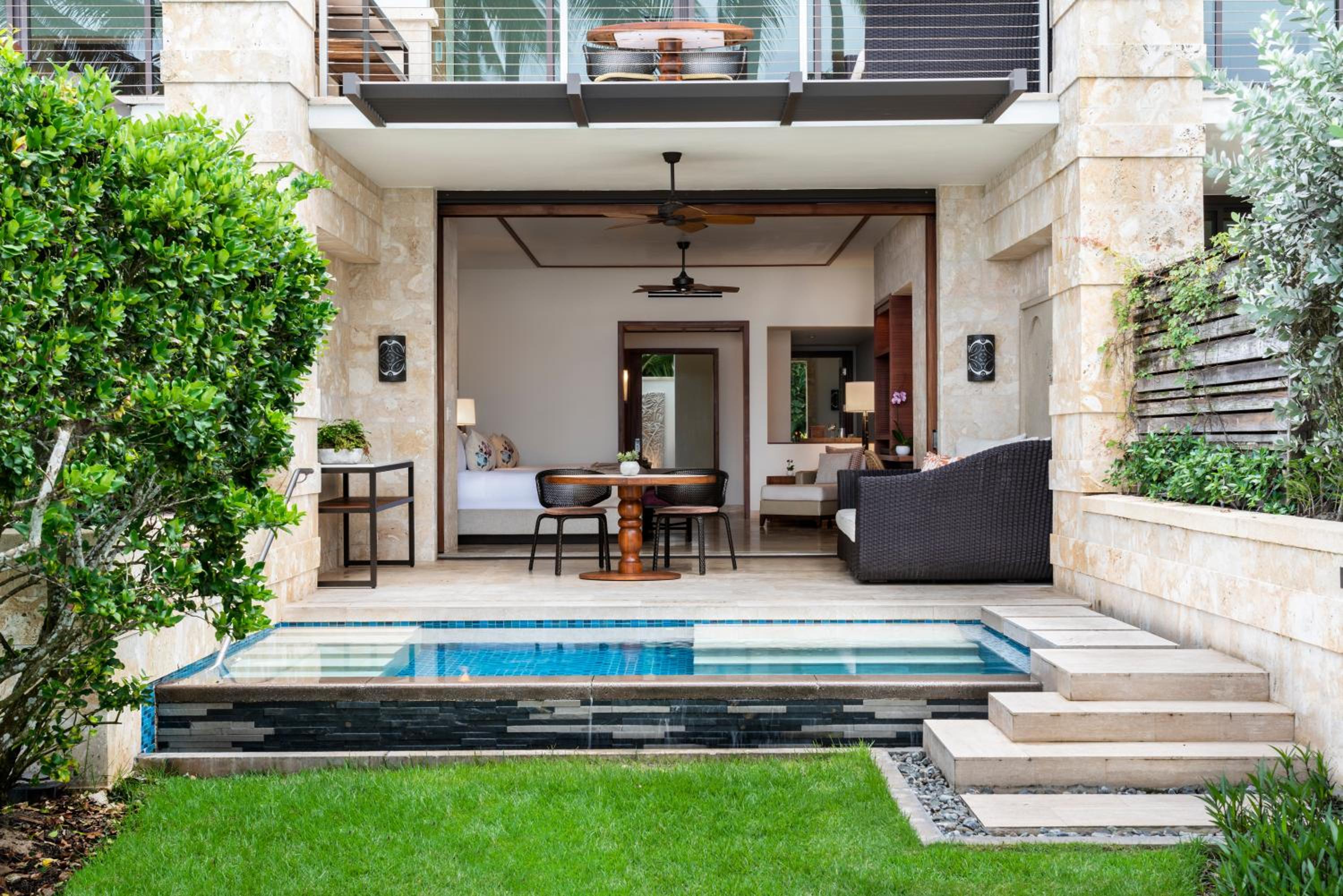 East Beach King Room with Plunge Pool – First Floor