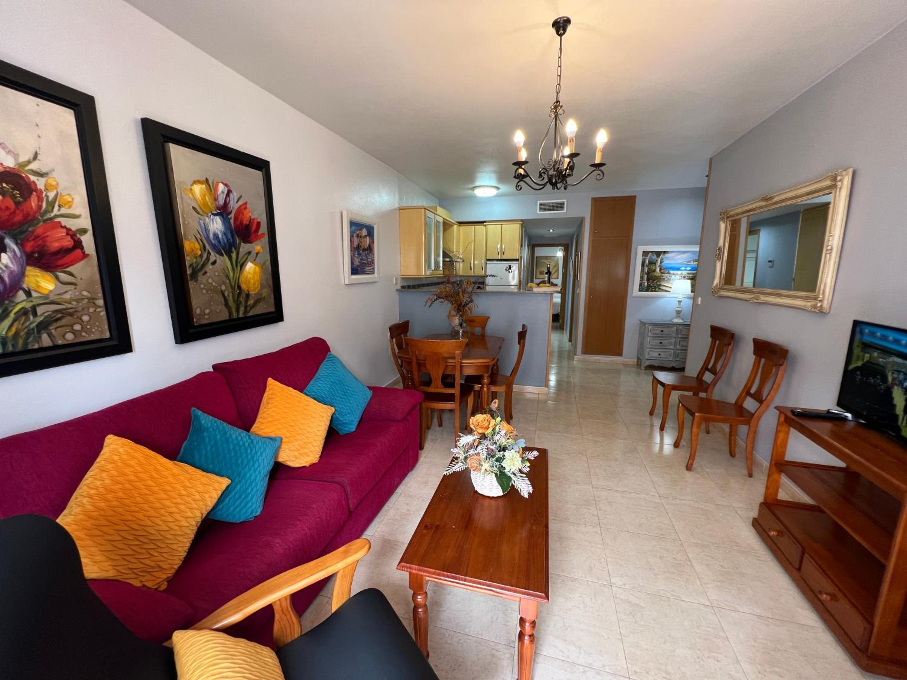 Apartamento de dos habitaciones