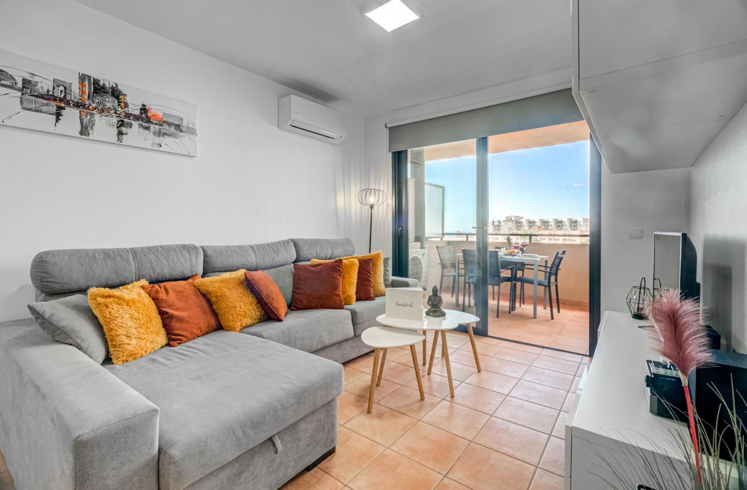 Apartamento con vista al mar