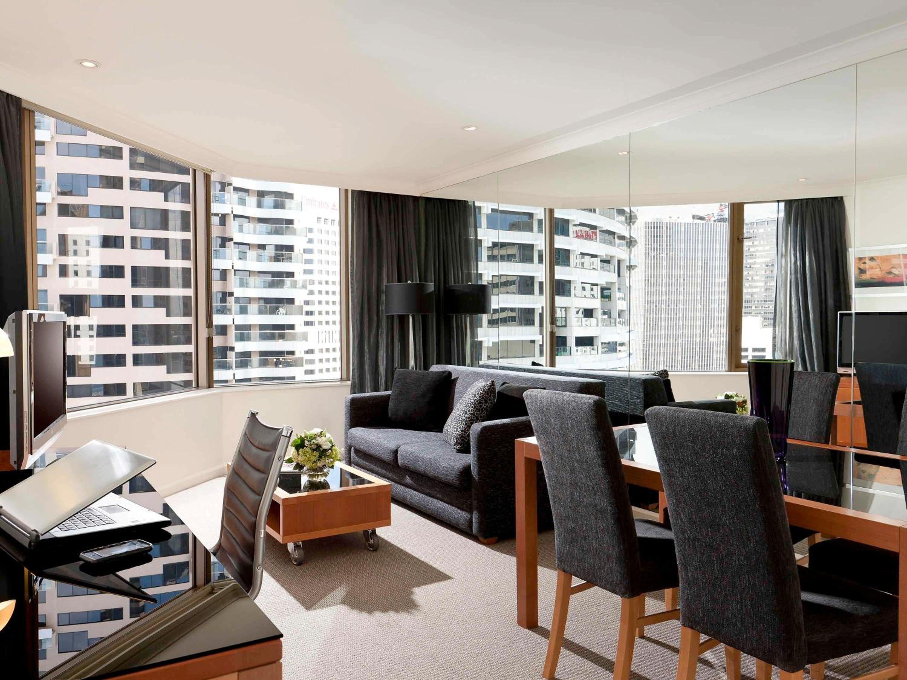 One-Bedroom Apartment with City View