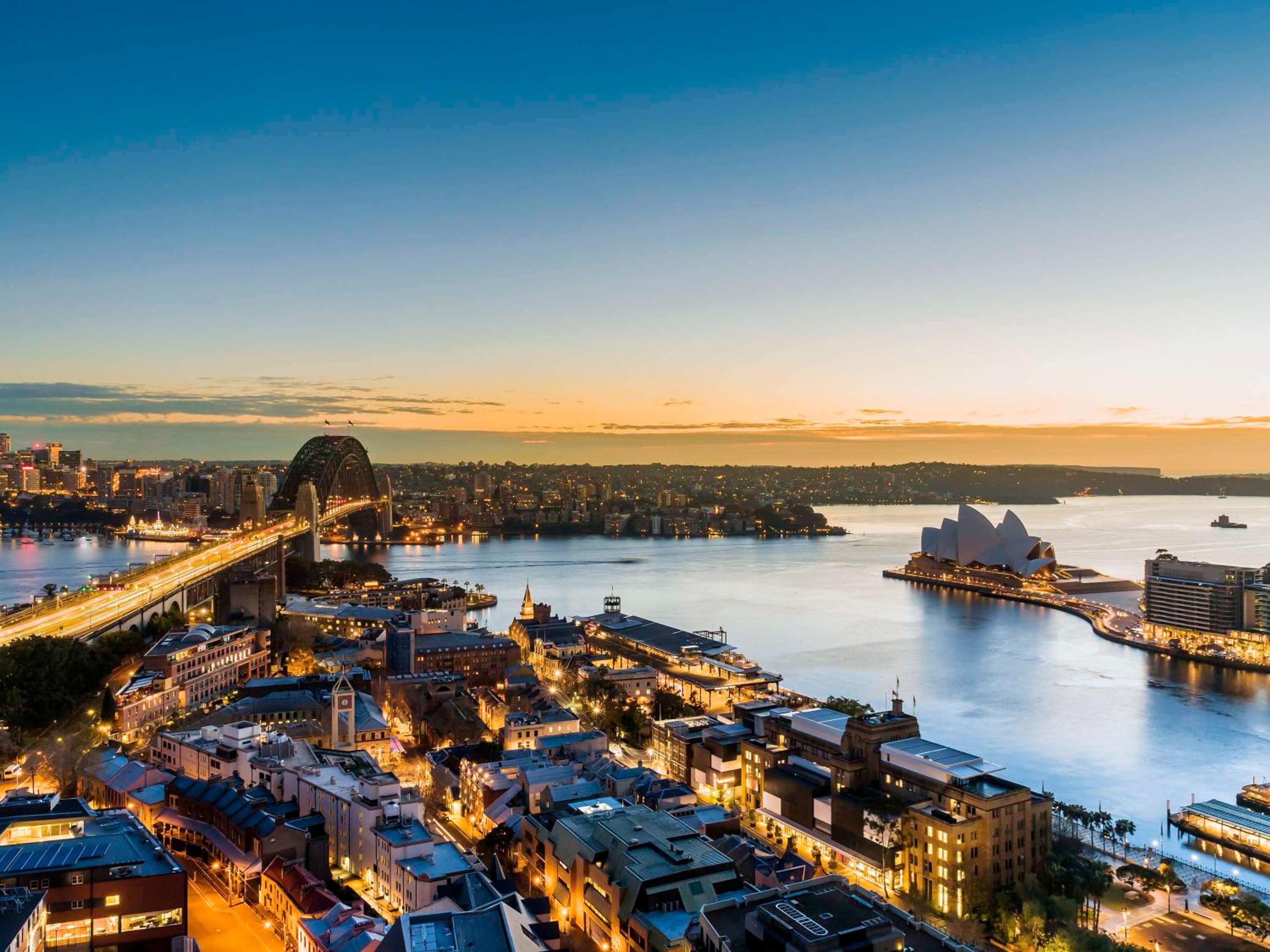 Three-Bedroom Apartment with Harbor View