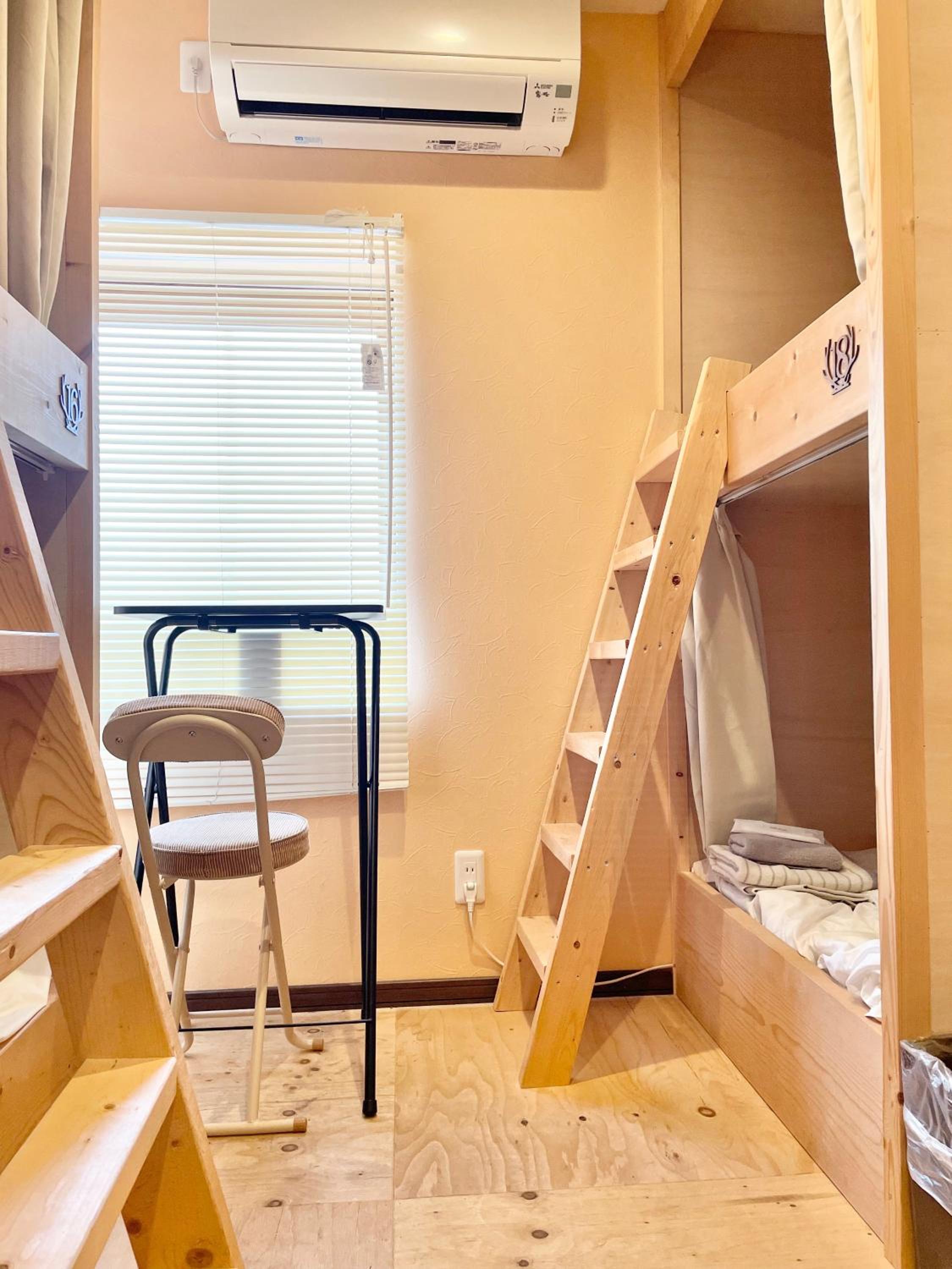 Single Bed in Male Dormitory Room