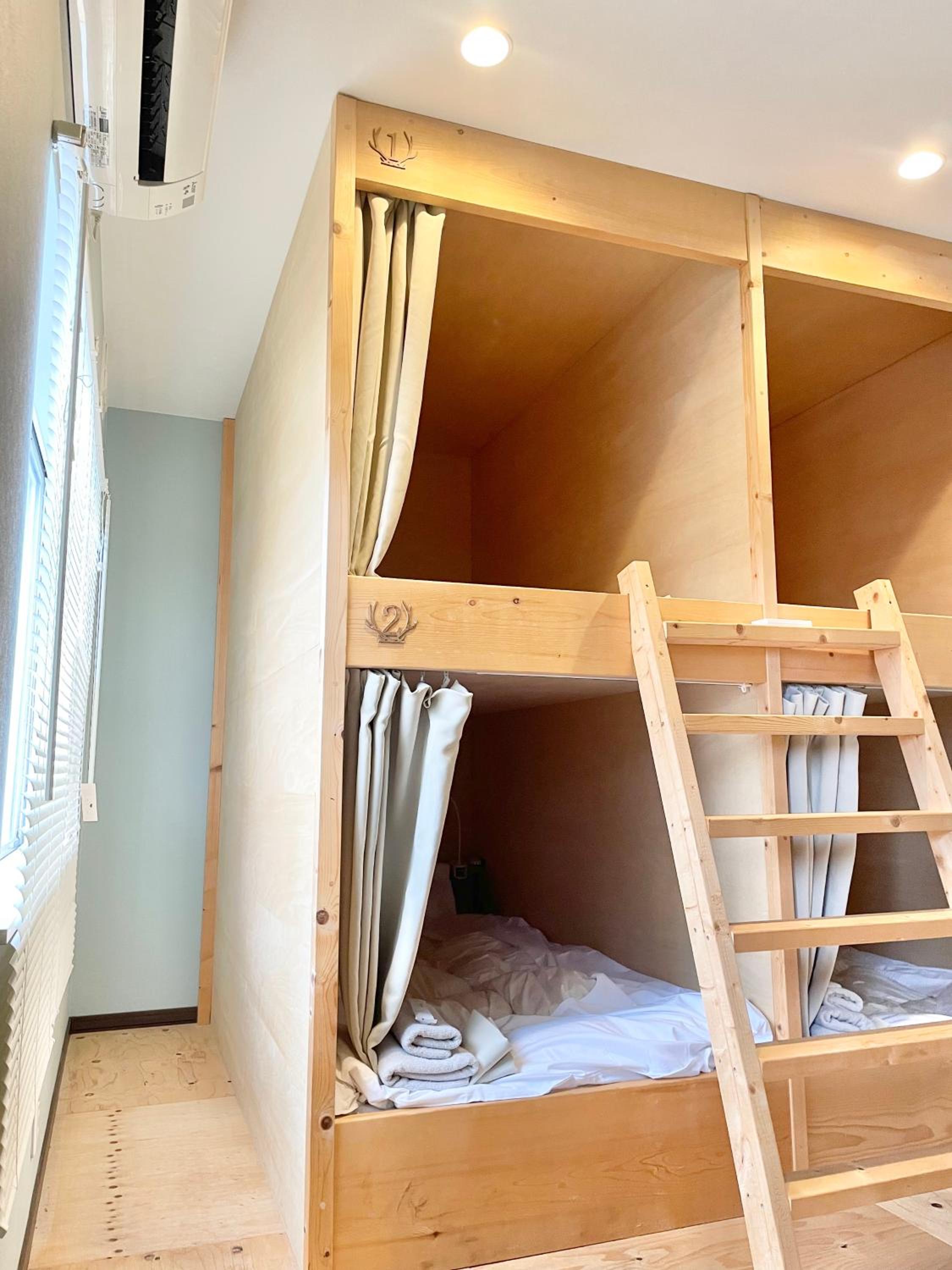 Single Bed in Female Dormitory Room