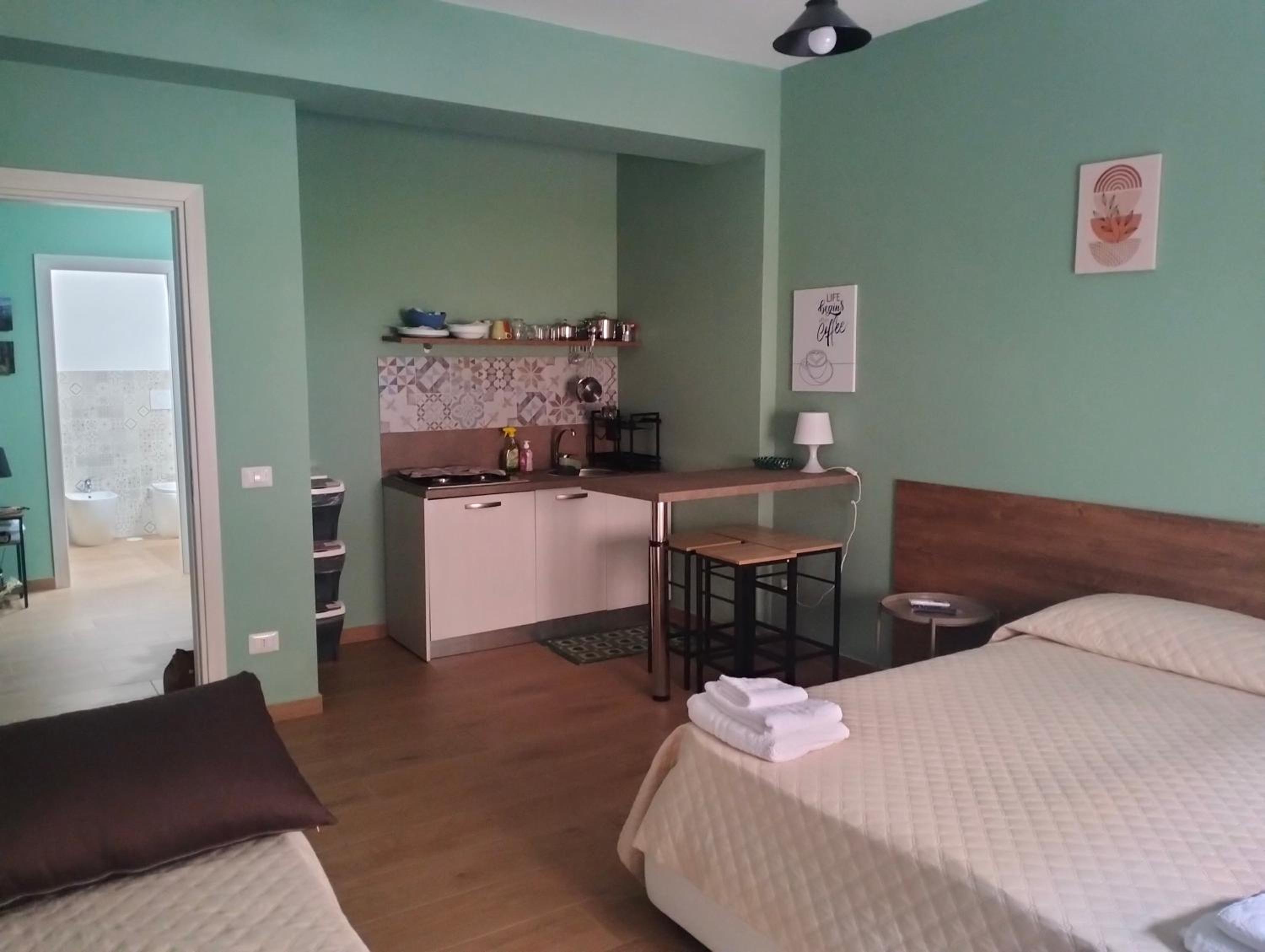 Double or Twin Room with Private External Bathroom photo 3