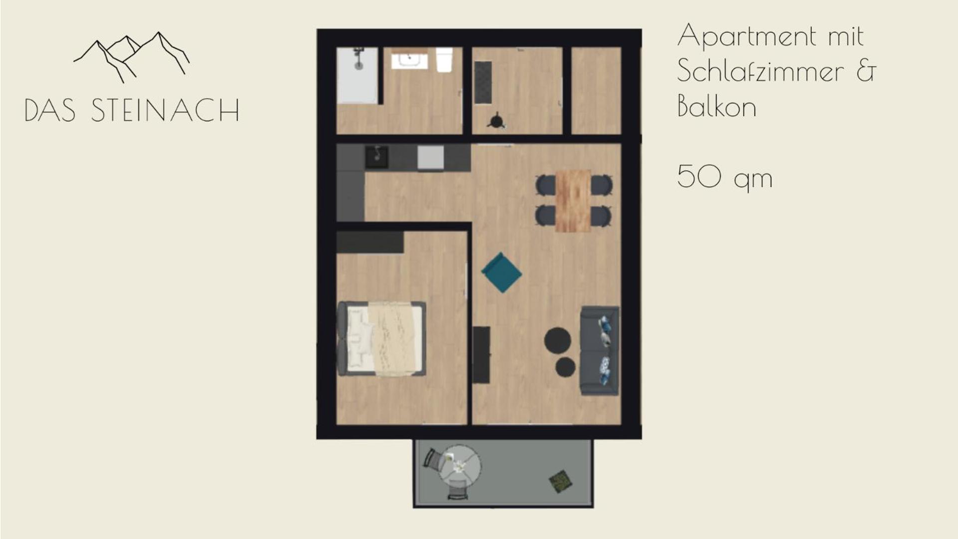 Apartment with Mountain View