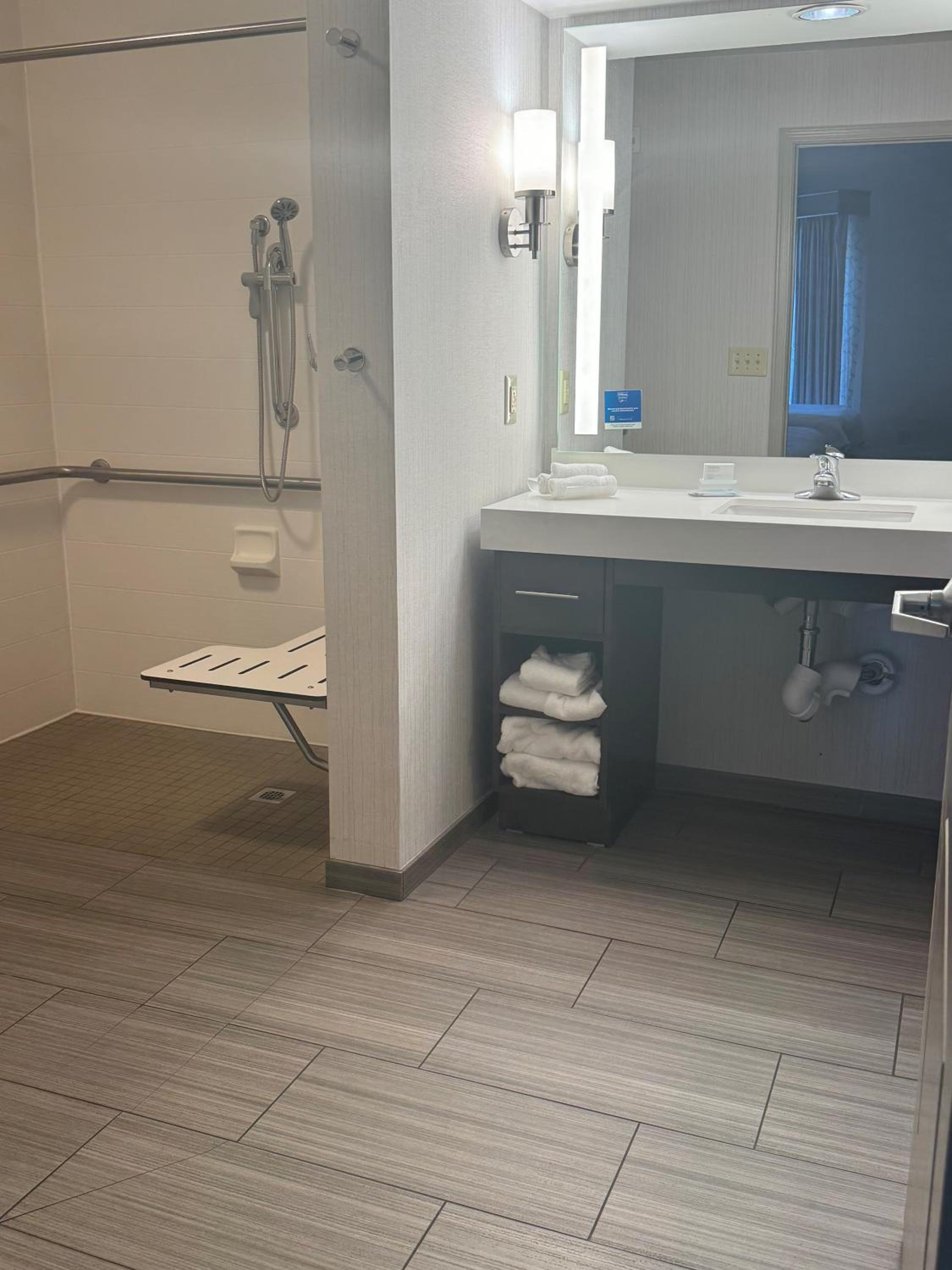 King Suite with Accessible Tub - Mobility and Hearing Access/Non-Smoking - Photo 4