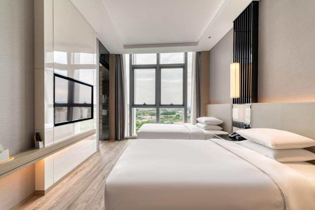Superior Double Room with Two Double Beds and City View