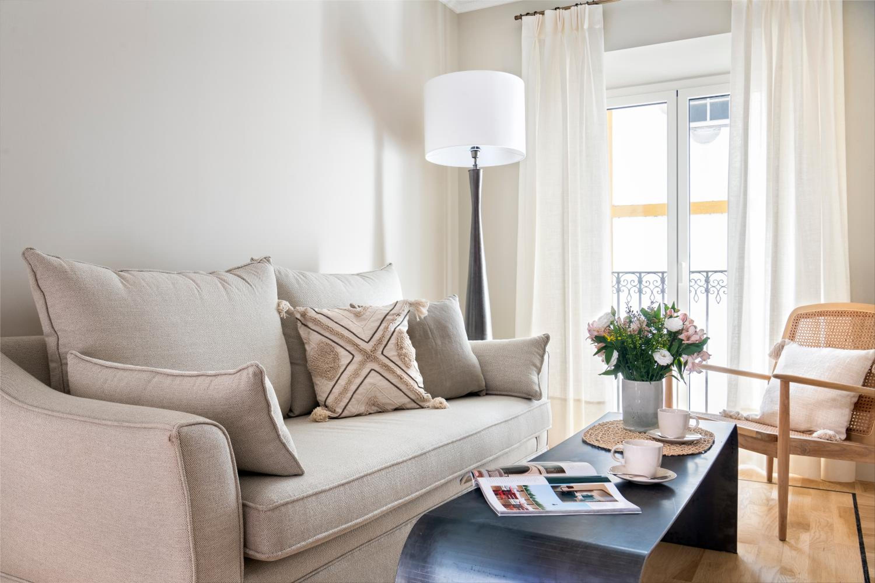 Apartamento con Balcón